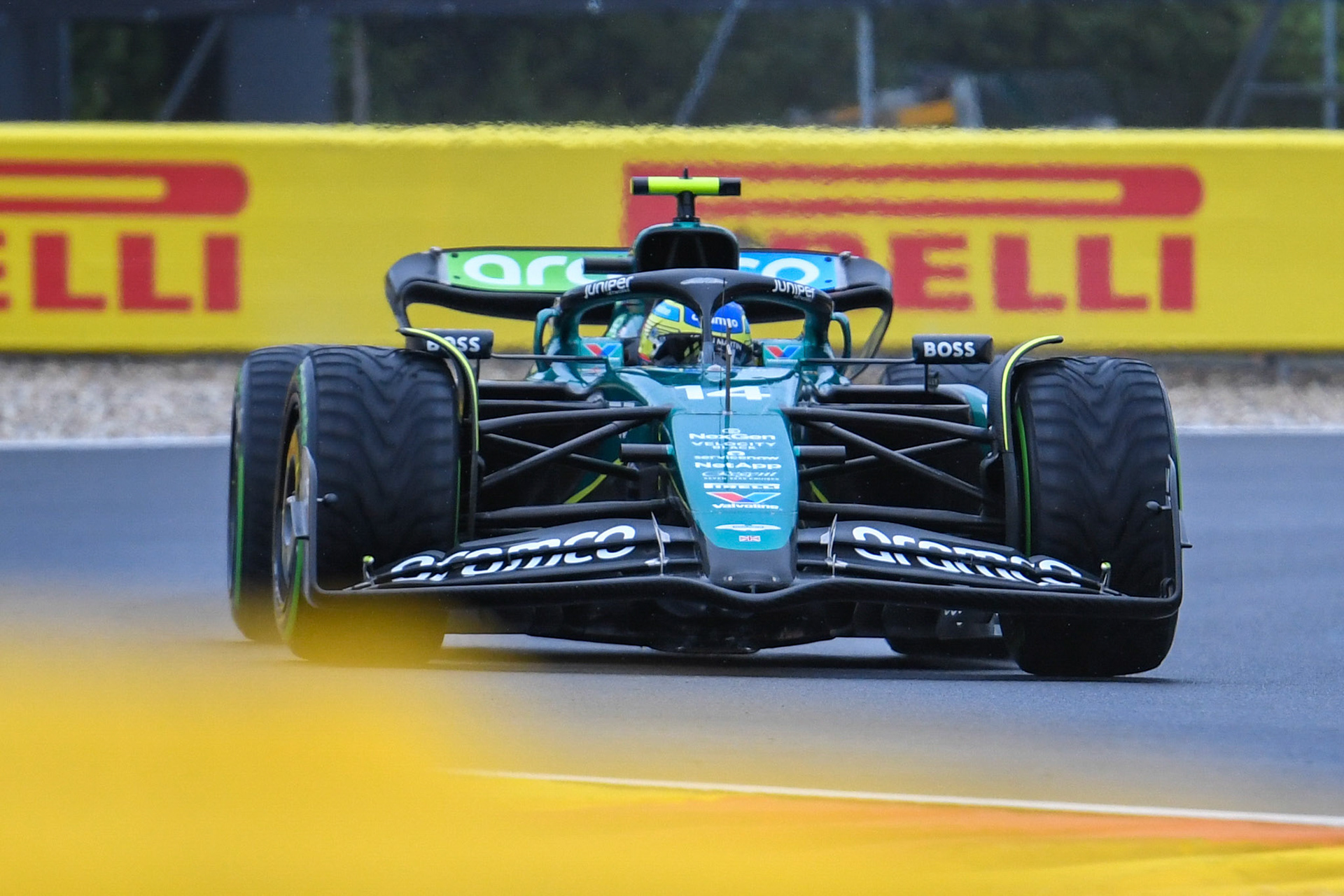 Fernando Alonso #14, Aston Martin Aramco F1 Team;Formel 1 GP Spa / Belgien. Samstag, 27.07.2024