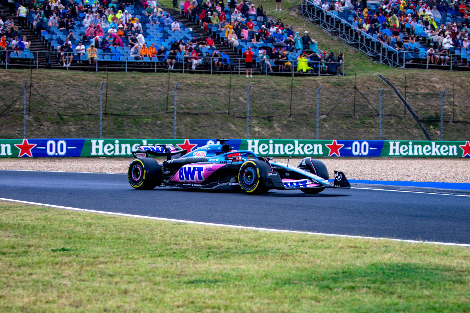 Esteban Ocon (FRA) Alpine F1 Team; Formel 1 GP Budapest / Ungarn. Feitag, 21.07.2023
