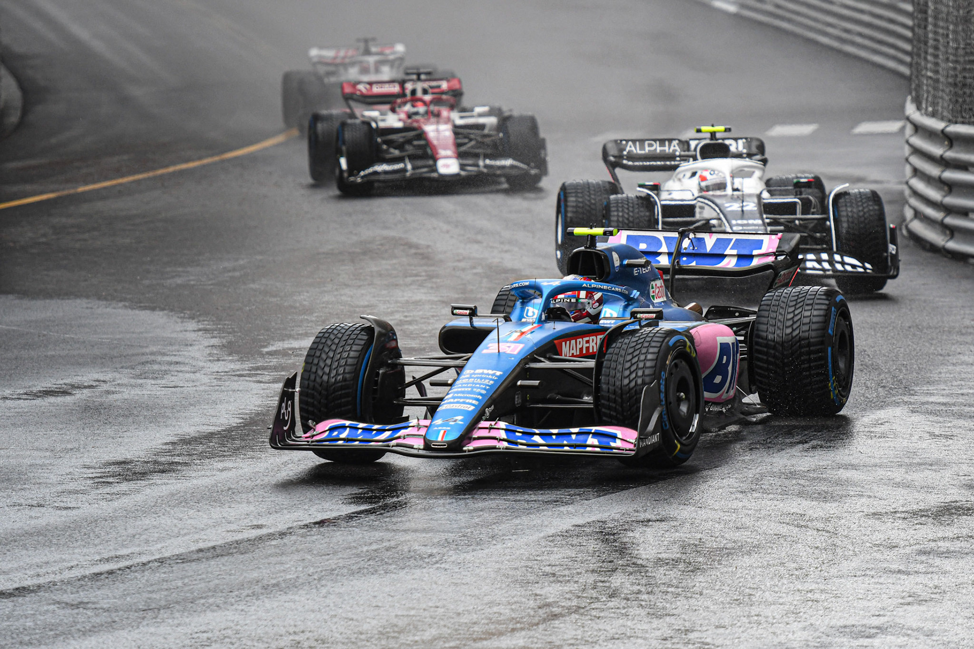 Esteban Ocon (FRA) Alpine F1 Team; Formel 1 Monaco am 29.05.2022