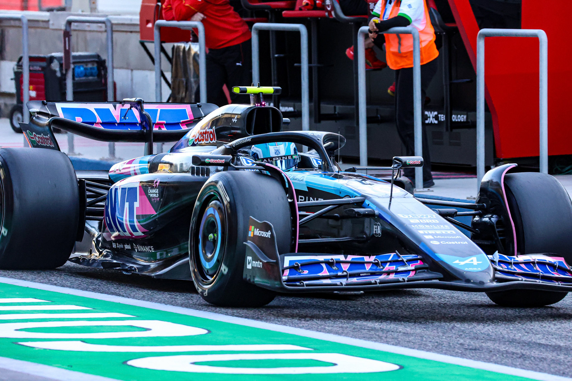 Pierre Gasly #10, BWT Alpine F1 Team; Formel 1 Pre-Season Tests Bahrain. Mittwoch, 21.02.2024