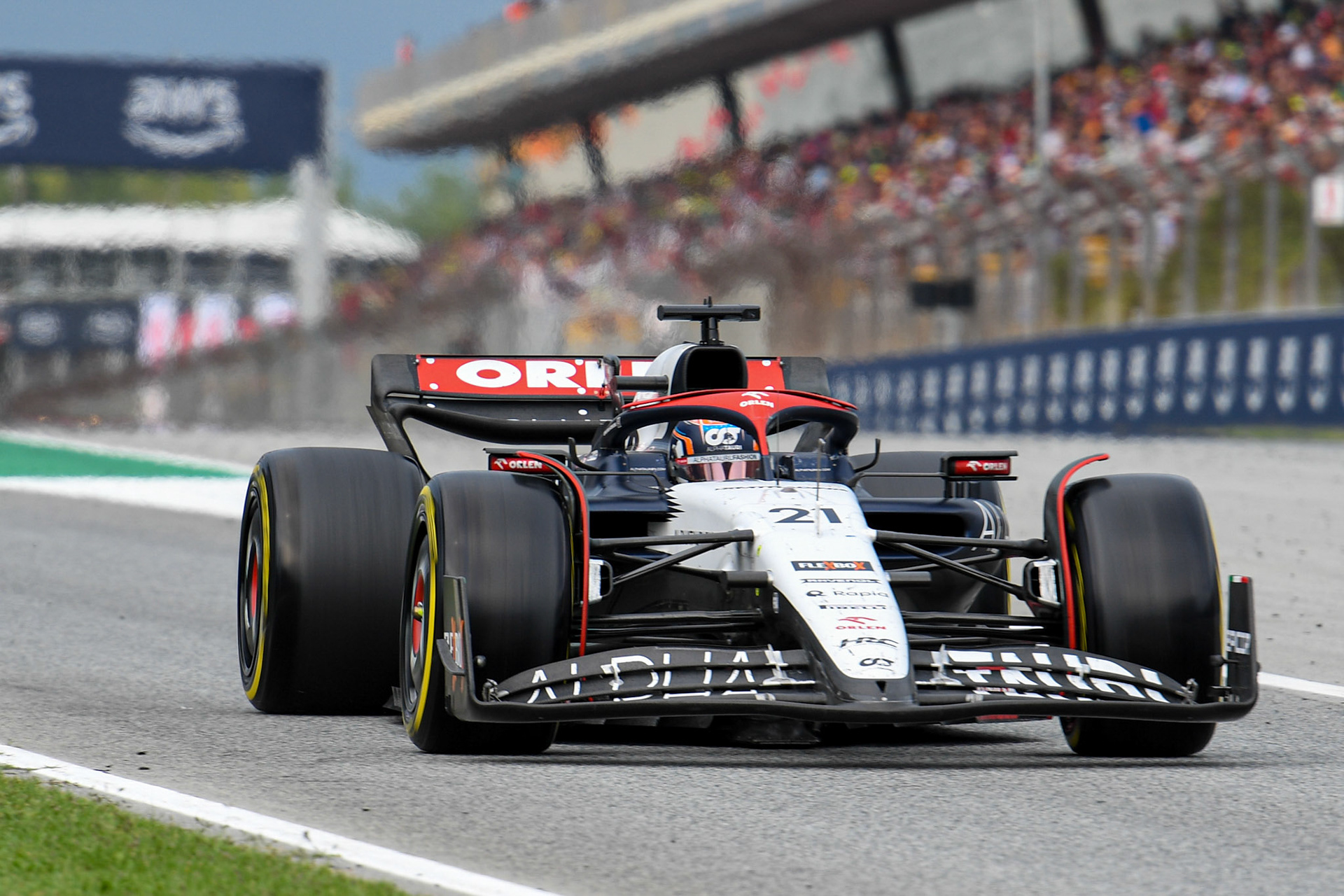 Nyck de Vries (NED) Scuderia Alpha Tauri;Formel 1 GP Barcelona. Sonntag 04.06.2023