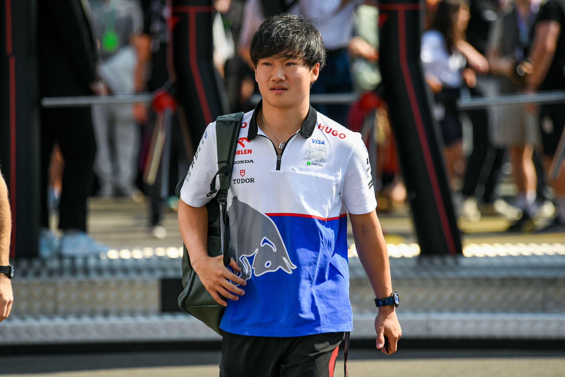 Yuki Tsunoda #22, Visa Cash App RB Formula One Team;Formel 1 Budapest / Ungarn, 20.07.2024