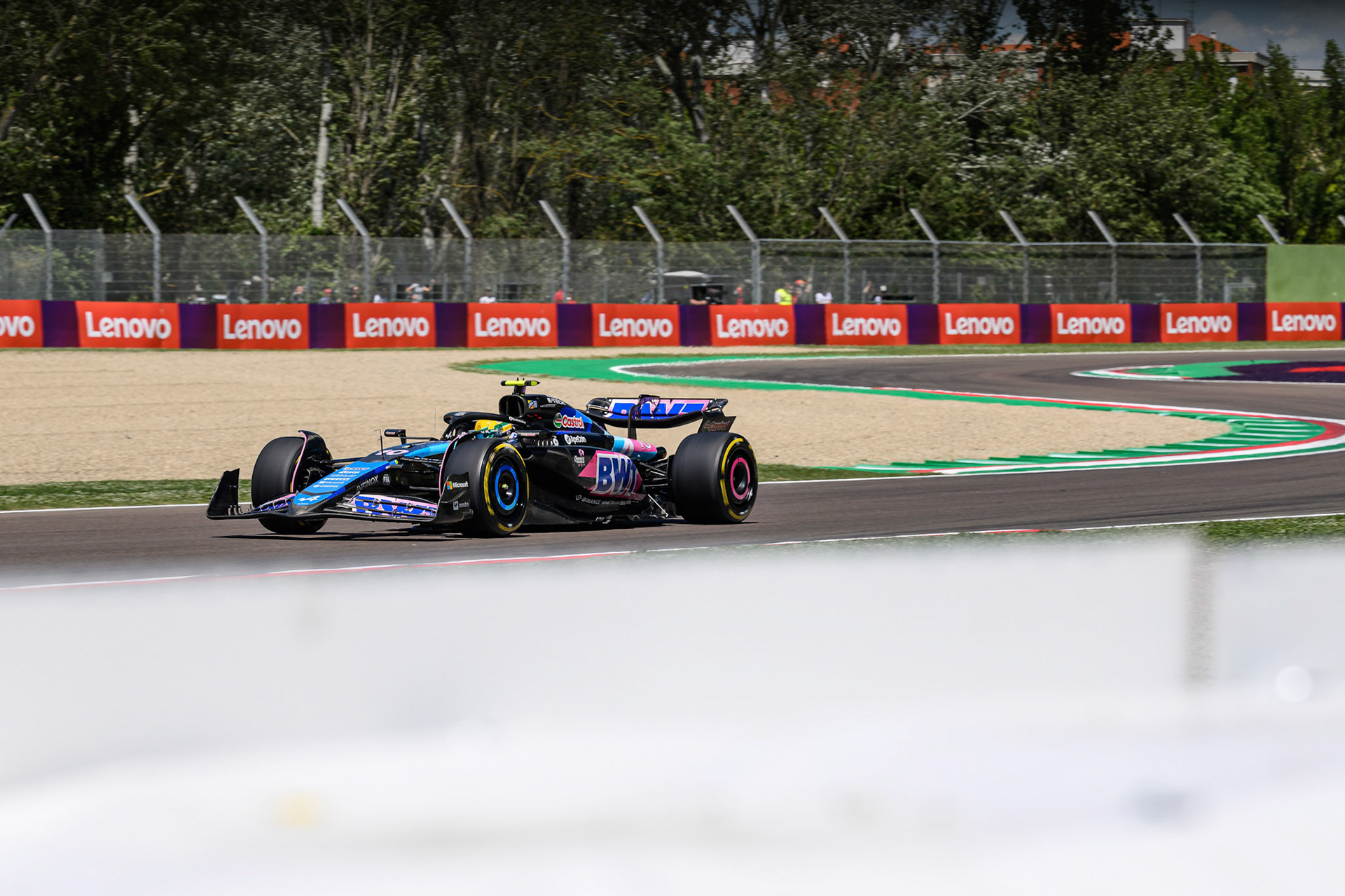 Pierre Gasly #10, BWT Alpine F1 Team; F1 GP Imola / Italien Freitag, 17.05.2024