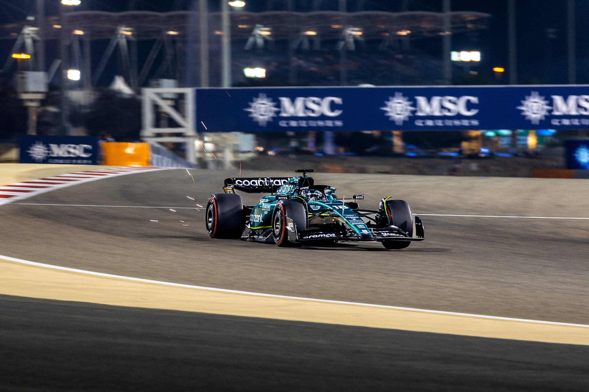 Lance Stroll (CAN) Aston Martin Formula One Team; Formel 1 GP Bahrain. Samstag 04.03.2023
