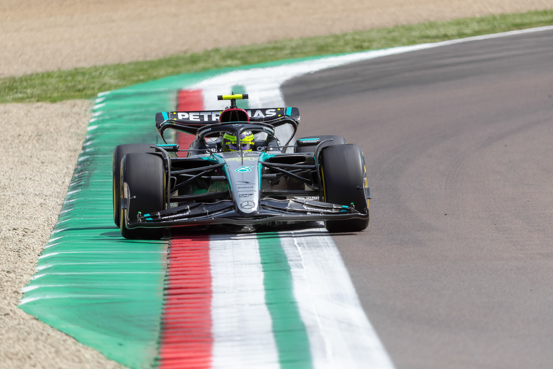 Lewis Hamilton #44, Mercedes-AMG Petronas F1 Team; F1 GP Imola / Italien Sonntag, 19.05.2024