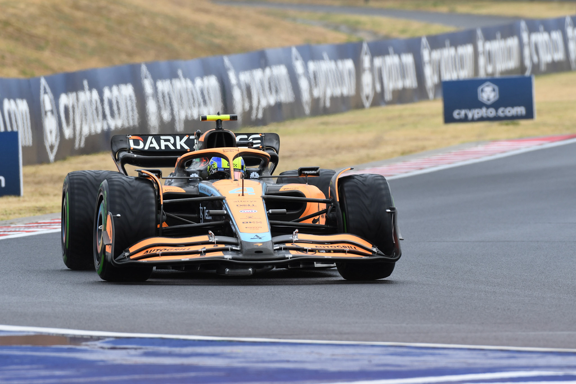 Lando Norris (GBR) McLaren; Formel 1 Ungarn am 30.07.2022