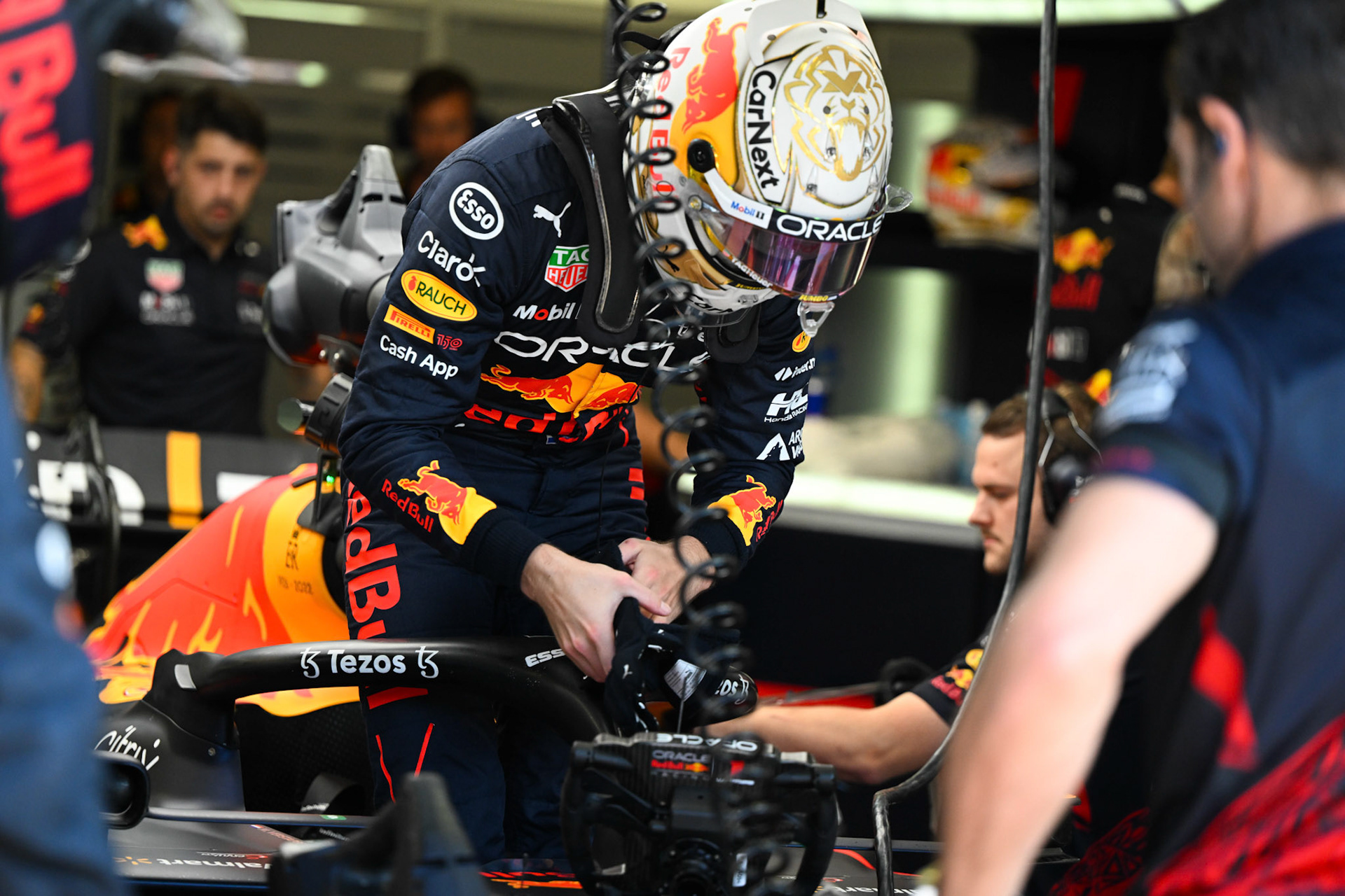 Max Verstappen (NED) Red Bull Racing; Formel 1 GP Italien Monza, Samstag, 10.09.2022