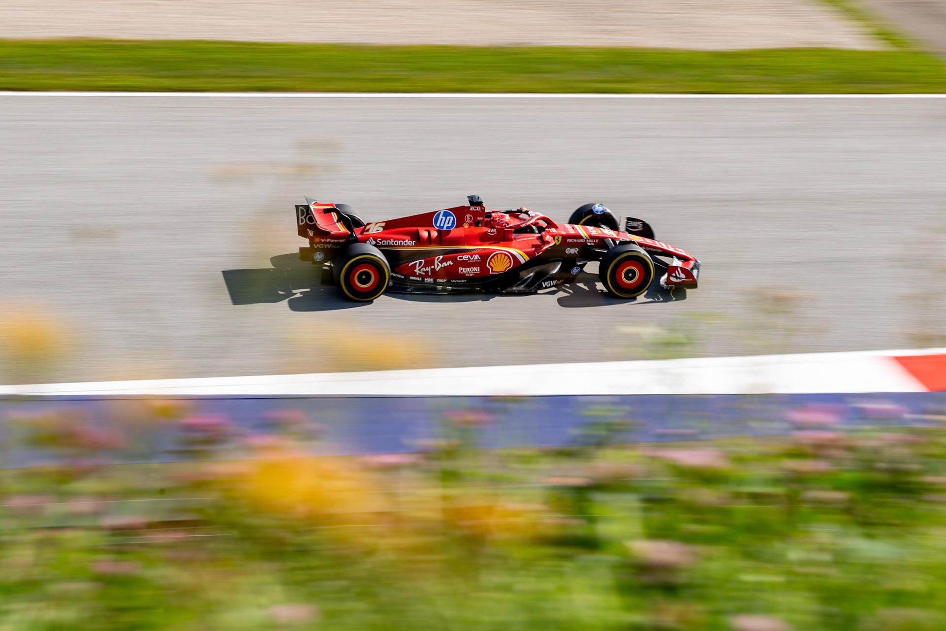 Charles Leclerc #16, Scuderia Ferrari;Formel 1 GP Austria / Österreich. Freitag, 28.06.2024