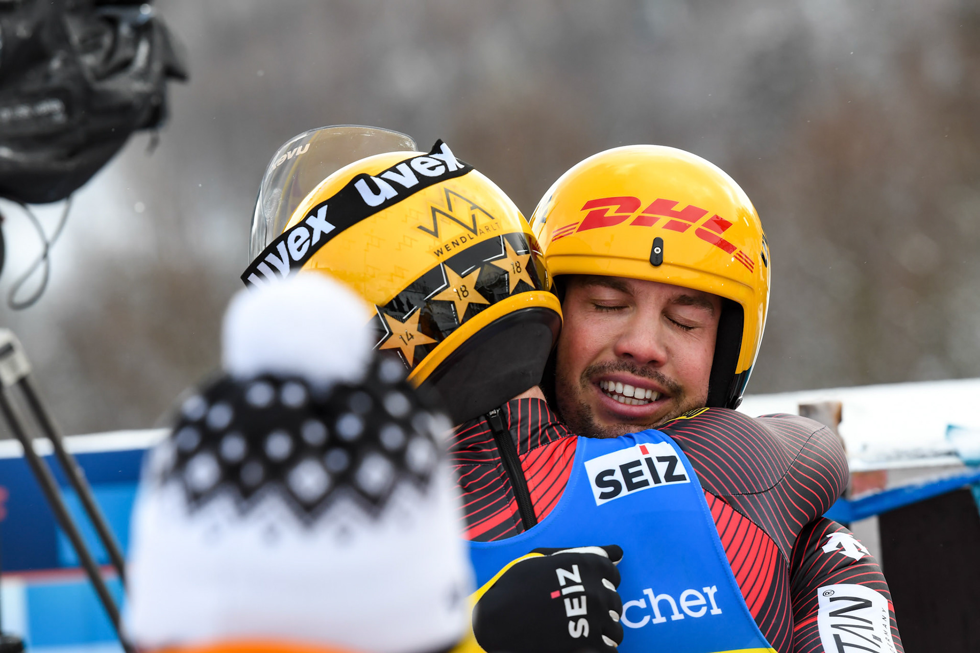 Tobias Wendl, Tobias Arlt, GER; Eberspächer Luge World Cup; Veltins Eisarena Winterberg 25.02.2023