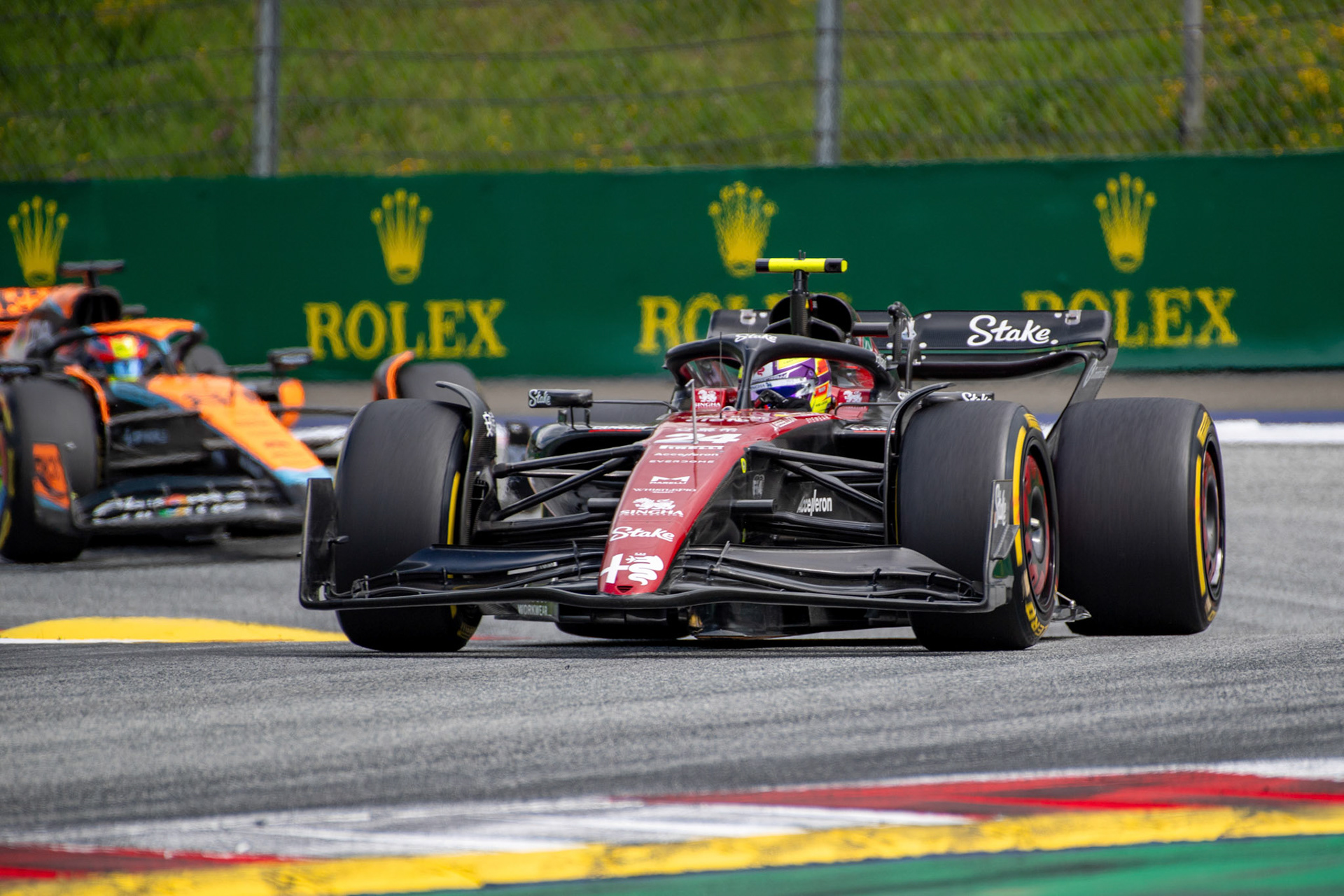 Guanyu Zhou (CHN) Alfa Romeo F1 Team;Formel 1 GP Austria / Österreich. Sonntag, 02.07.2023
