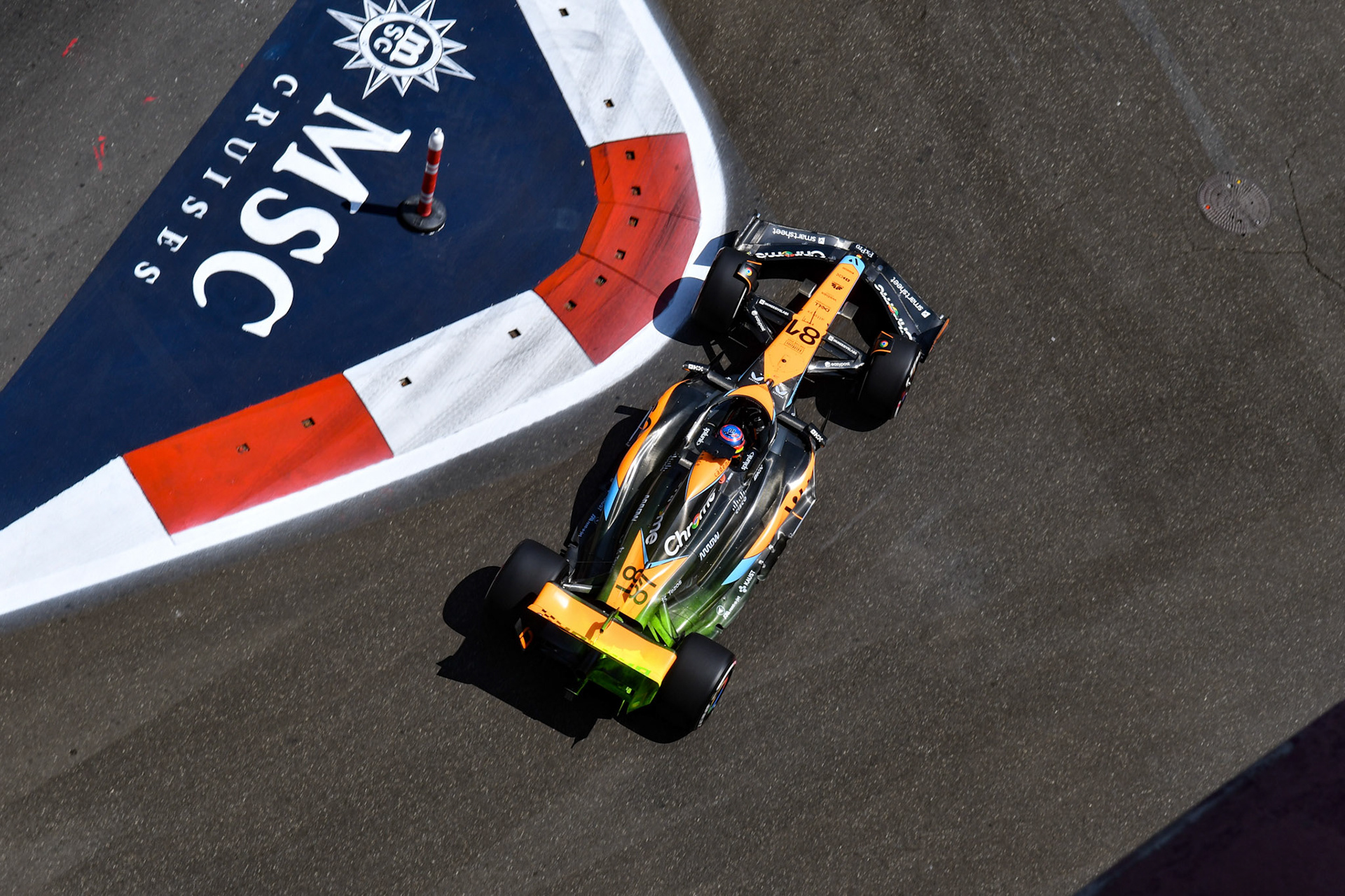 Oscar Piastri (AUS) McLaren F1; Formel 1 GP Baku Azerbaijan. Freitag 28.04.2023