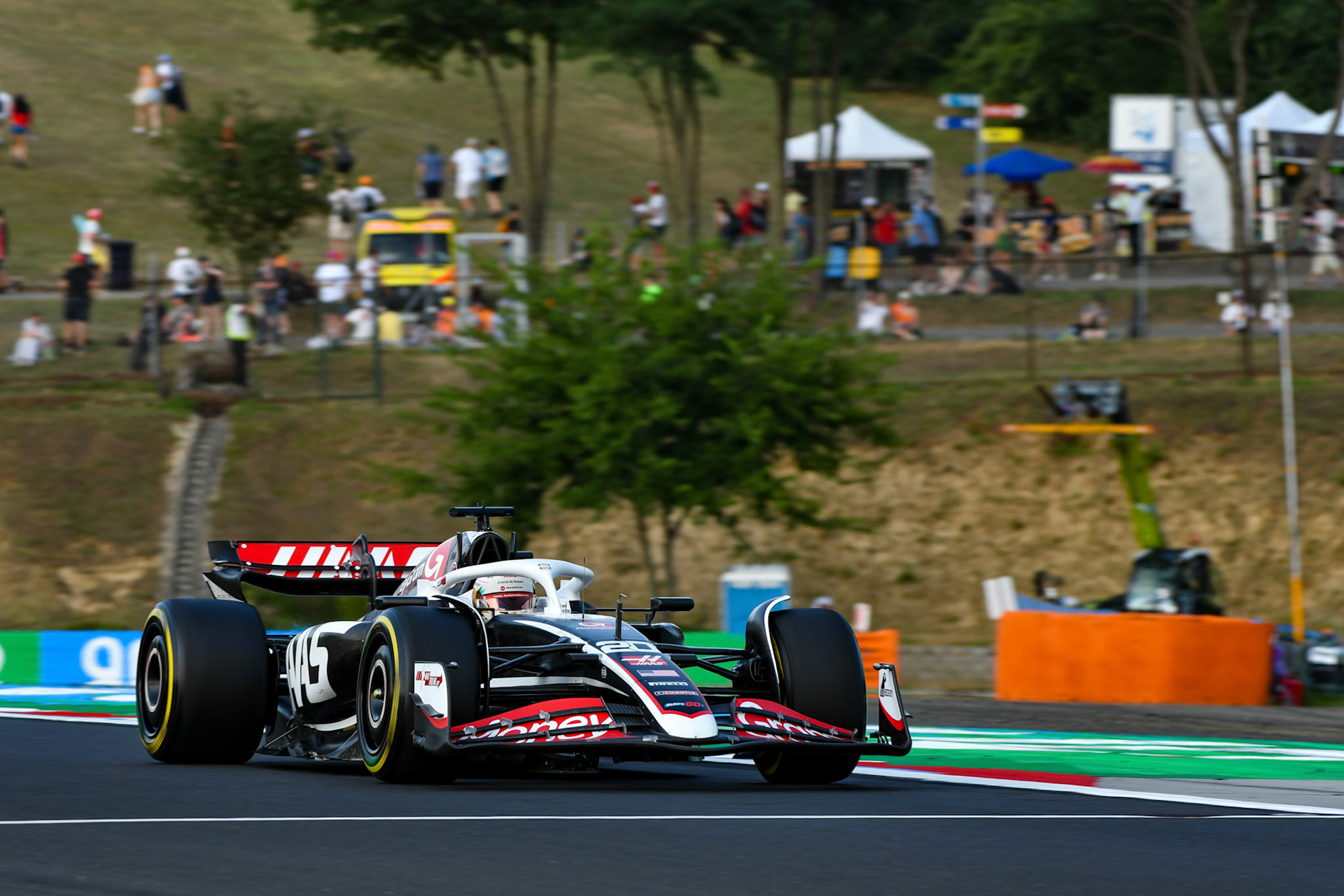 Kevin Magnussen #20, MoneyGram Haas F1 Team;Formel 1 Budapest / Ungarn, 20.07.2024