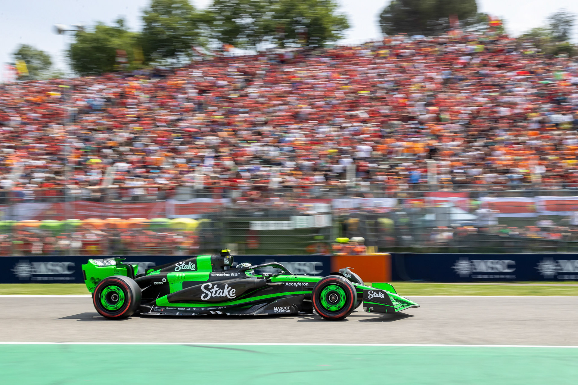 Guanyu Zhou #24, Stake F1 Team Kick Sauber; F1 GP Imola / Italien Sonntag, 19.05.2024