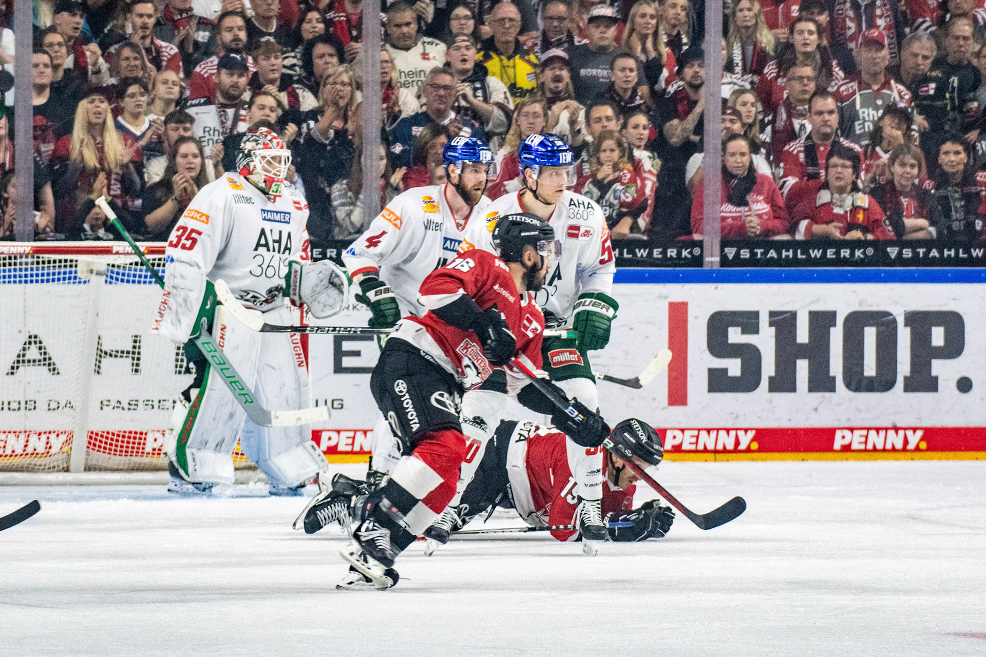 Jason Bast; DEL Kölner Haie - Augsburger Panther, 03.10.2023