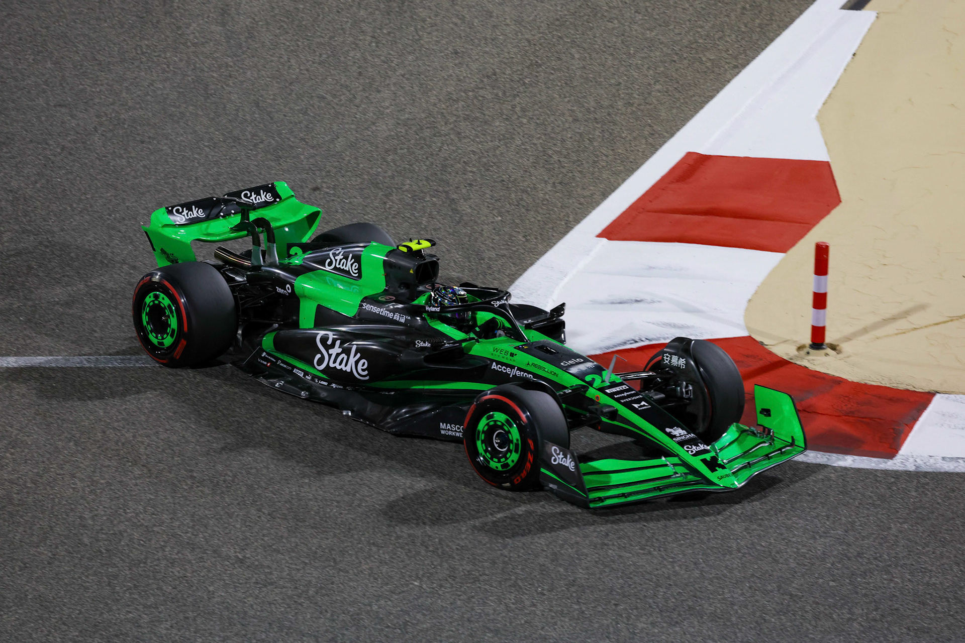 Guanyu Zhou #24, Stake F1 Team Kick Sauber; Formel 1 GP Bahrain. Freitag 01.03.2024