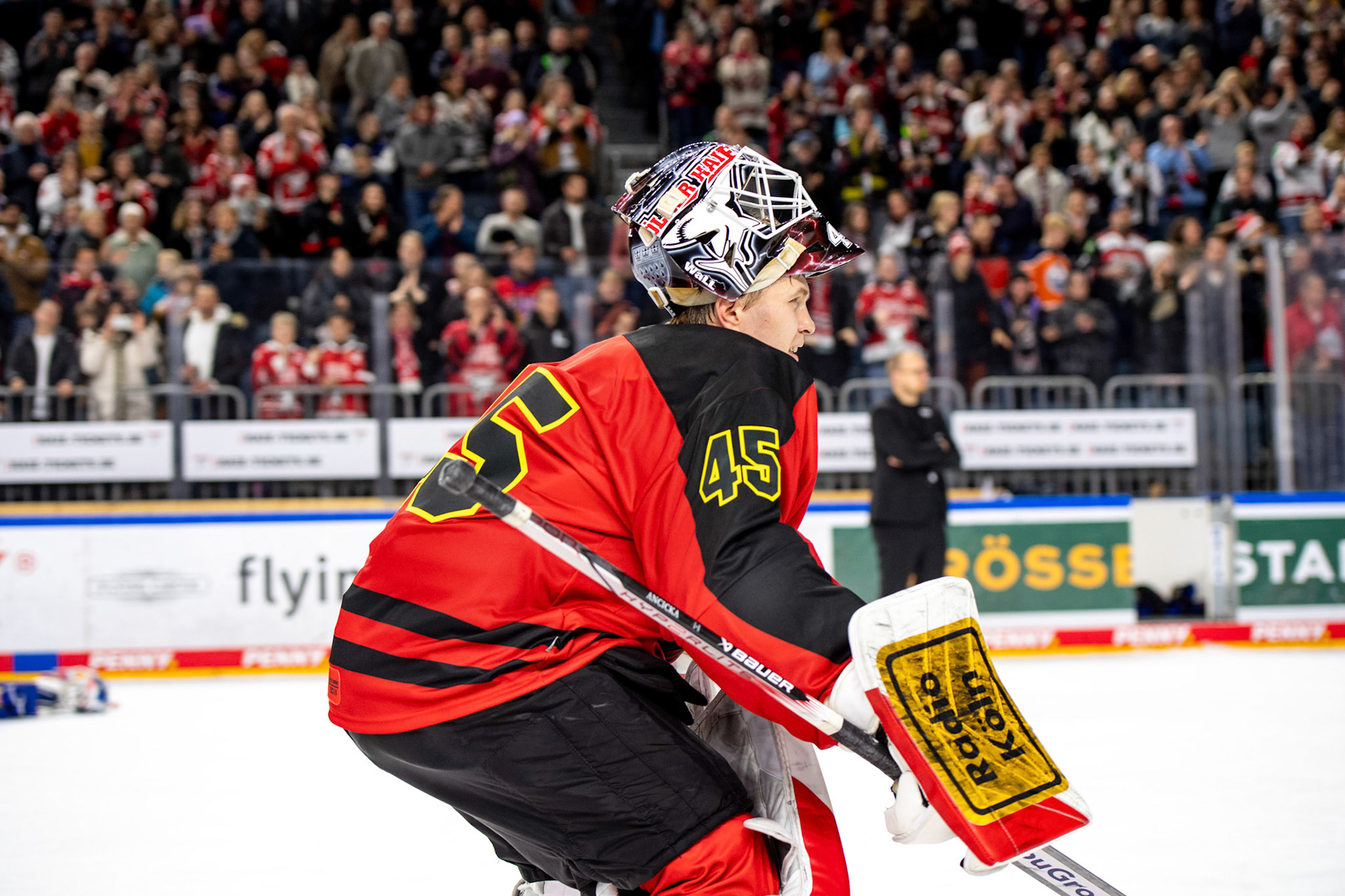 Tobias Ancicka; DEL Kölner Haie - Nürnberg Ice Tigers, 17.12.2023