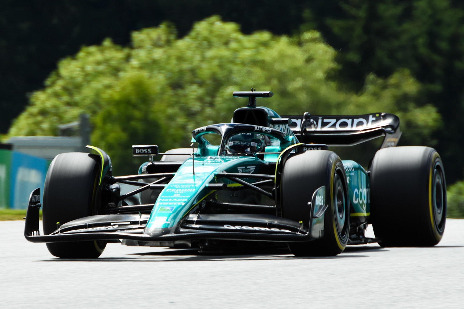 Lance Stroll (CAN) Aston Martin Formula One Team; Formel 1 GP Austria / Österreich. Sonntag, 02.07.2023