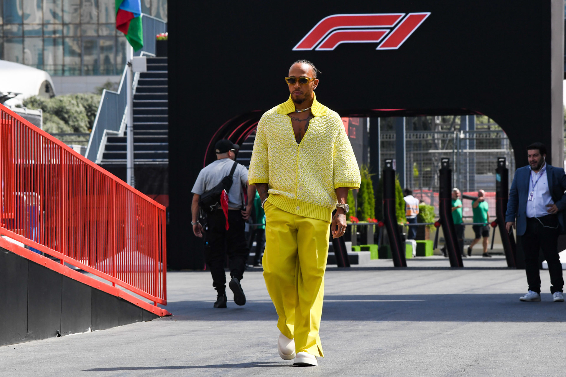 Lewis Hamilton (GBR) Mercedes AMG F1 Team; Formel 1 GP Baku Azerbaijan. Samstag 29.04.2023