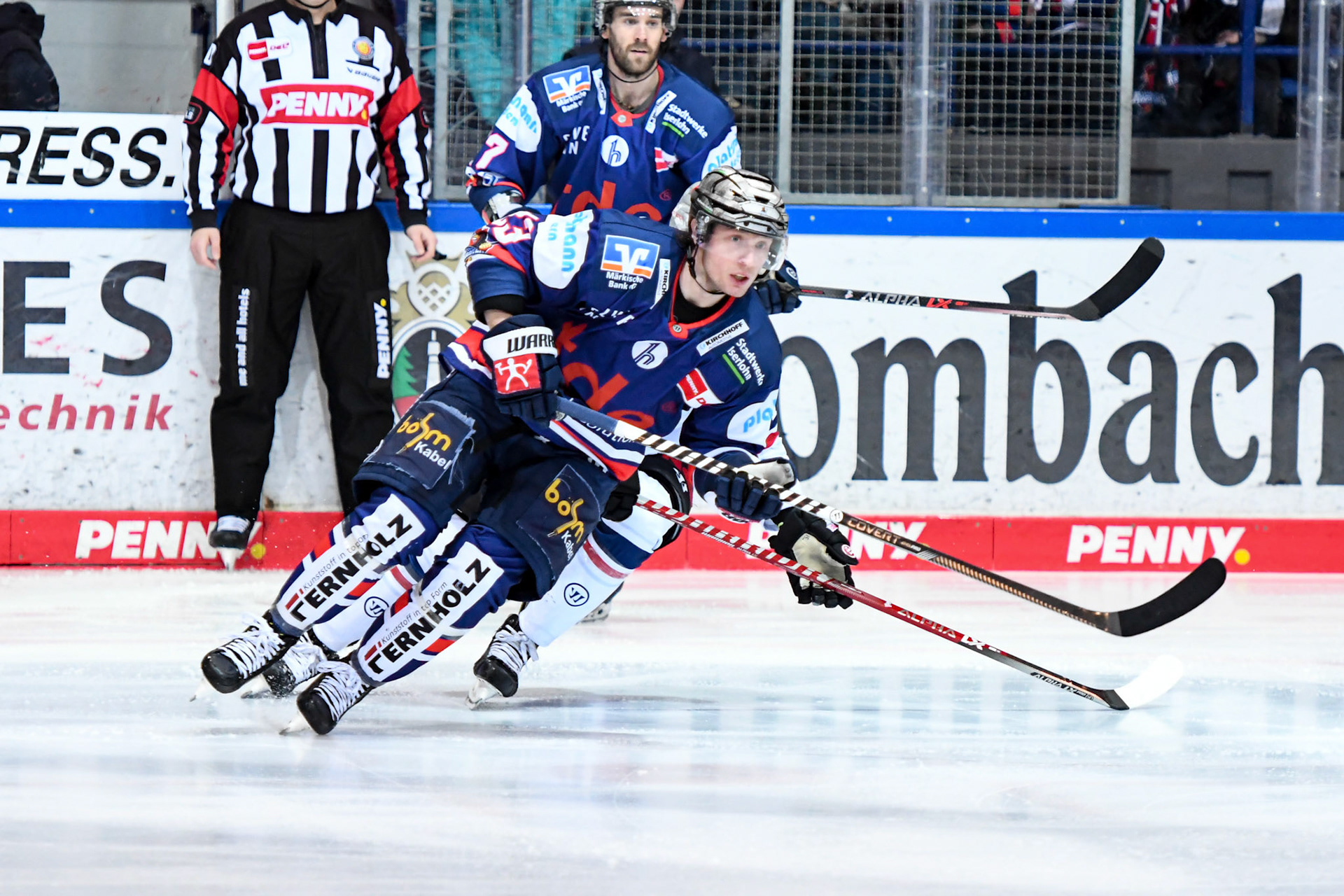Maxim Rausch 53; DEL Iserlohn Roosters - Nuernberg Ice Tigers 17.02.2023