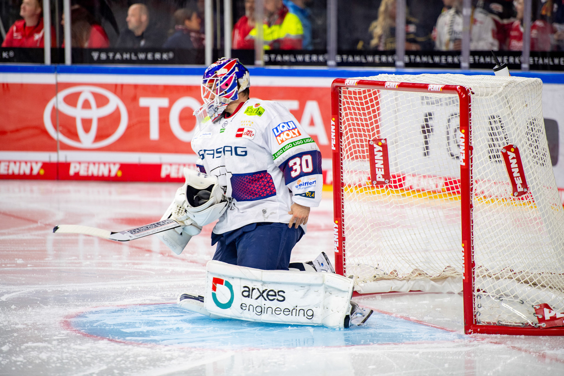 Jake Hildebrad; DEL Kölner Haie - Eisbaeren Berlin, 06.10.2023