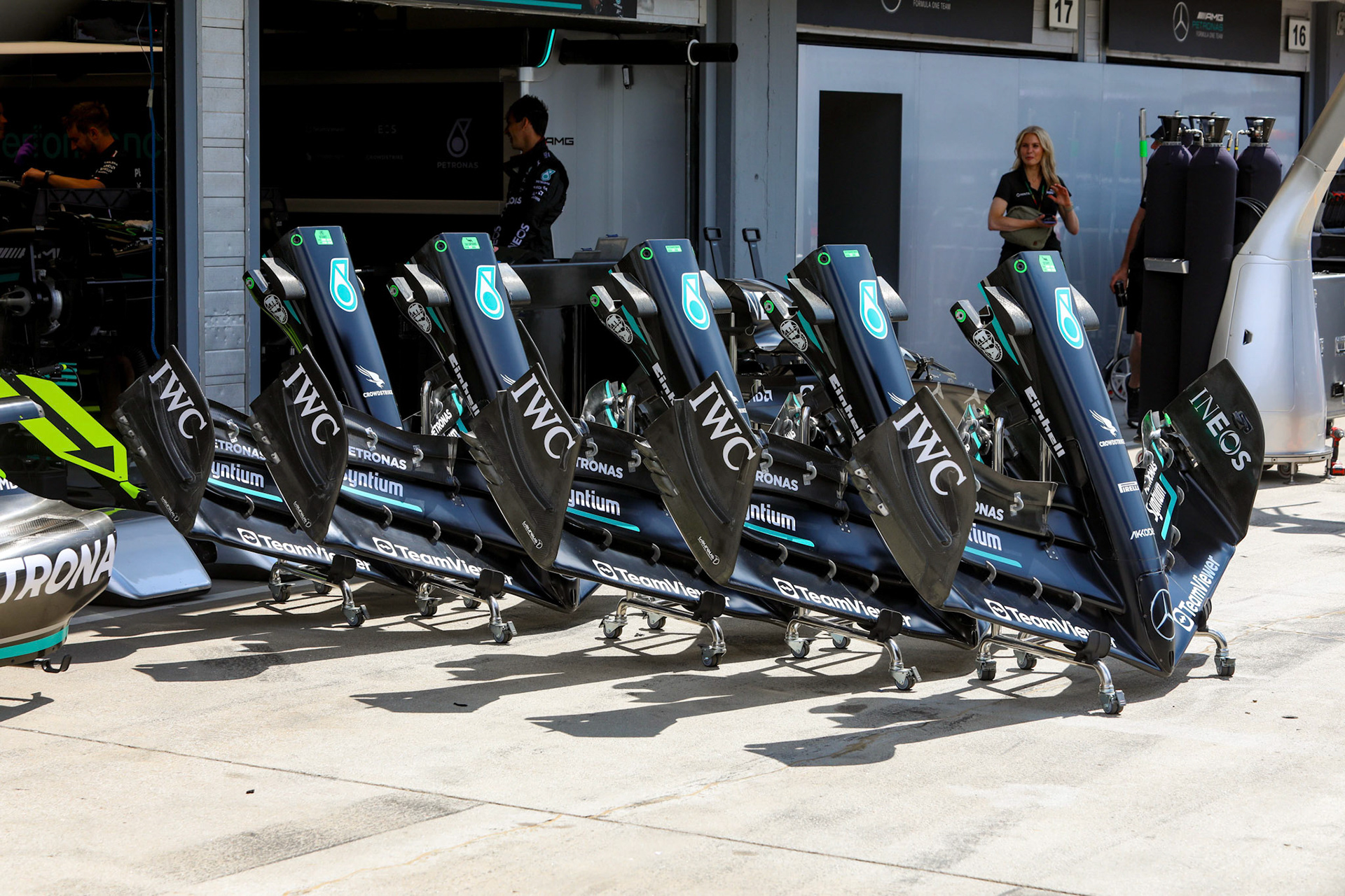 Mercedes AMG F1 Team; Formel 1 GP Budapest / Ungarn. Donnerstag, 20.07.2023