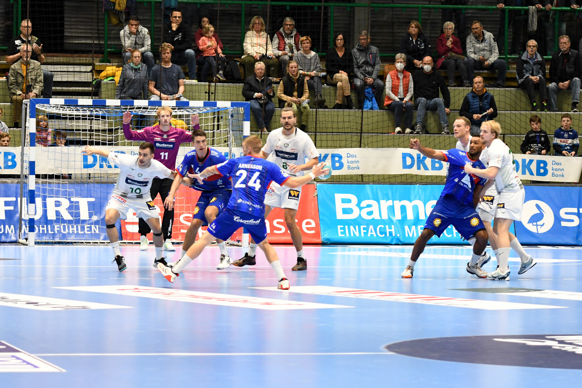 Jovica Nikolic #10; Handball Bundesliga; BHC 06 - HSG Wetzlar 06.11.2022