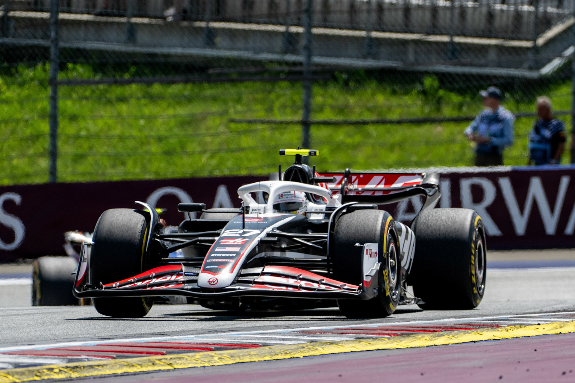 Nico Hülkenberg #27, MoneyGram Haas F1 Team;Formel 1 GP Austria / Österreich. Samstag, 29.06.2024