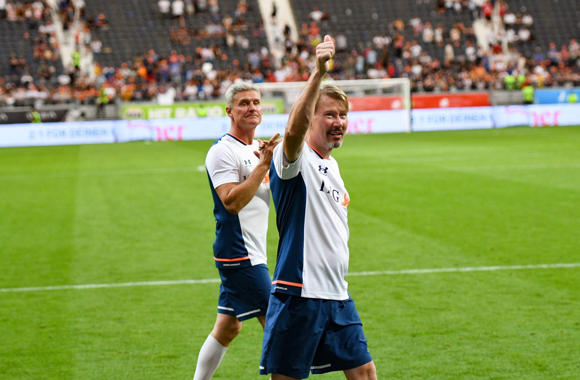 Mika Häkkinen, David Coulthardt; Champions for Charity am 24.08.2022