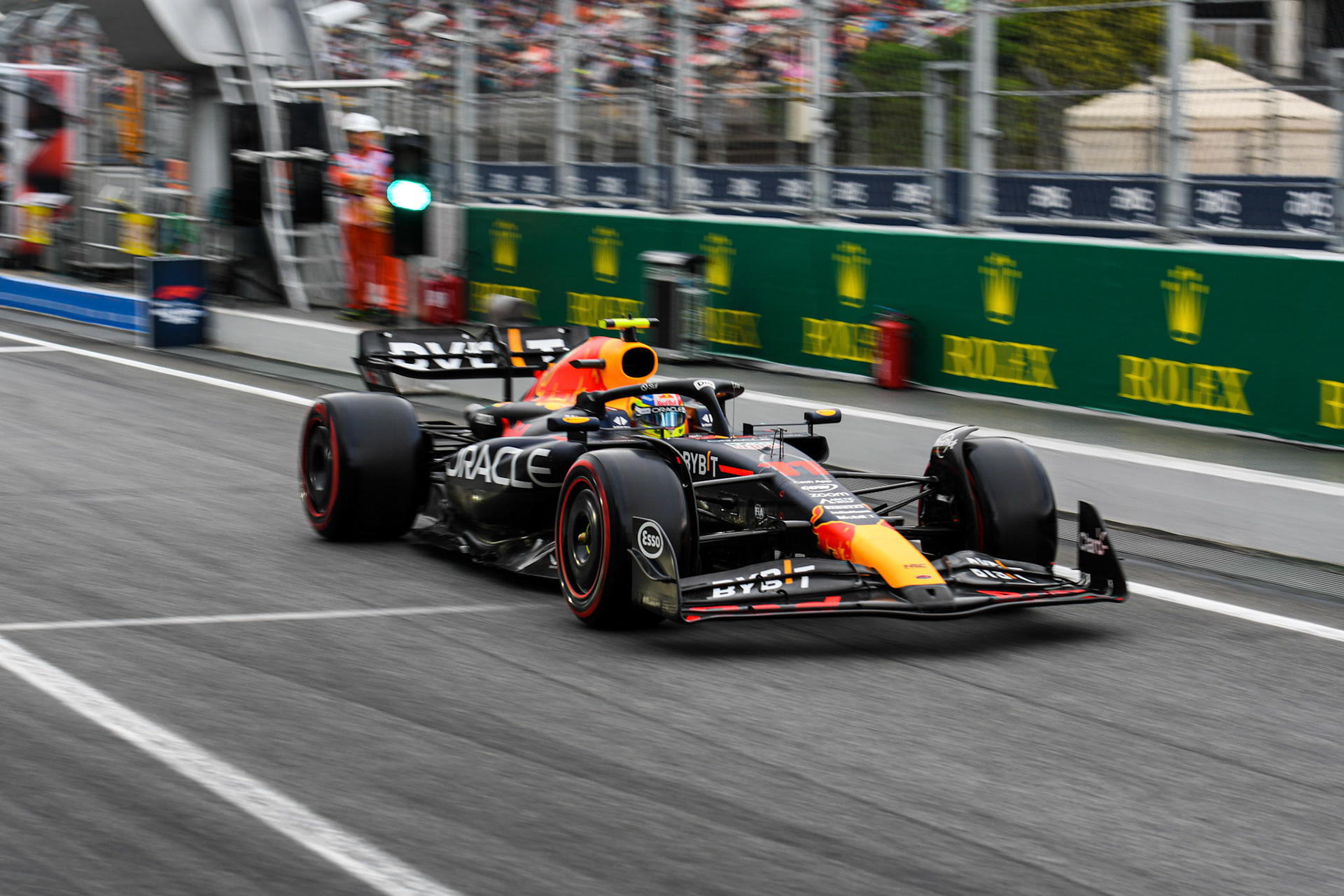 Sergio Perez (MEX) Red Bull Racing; Formel 1 GP Barcelona. Samstag 03.06.2023