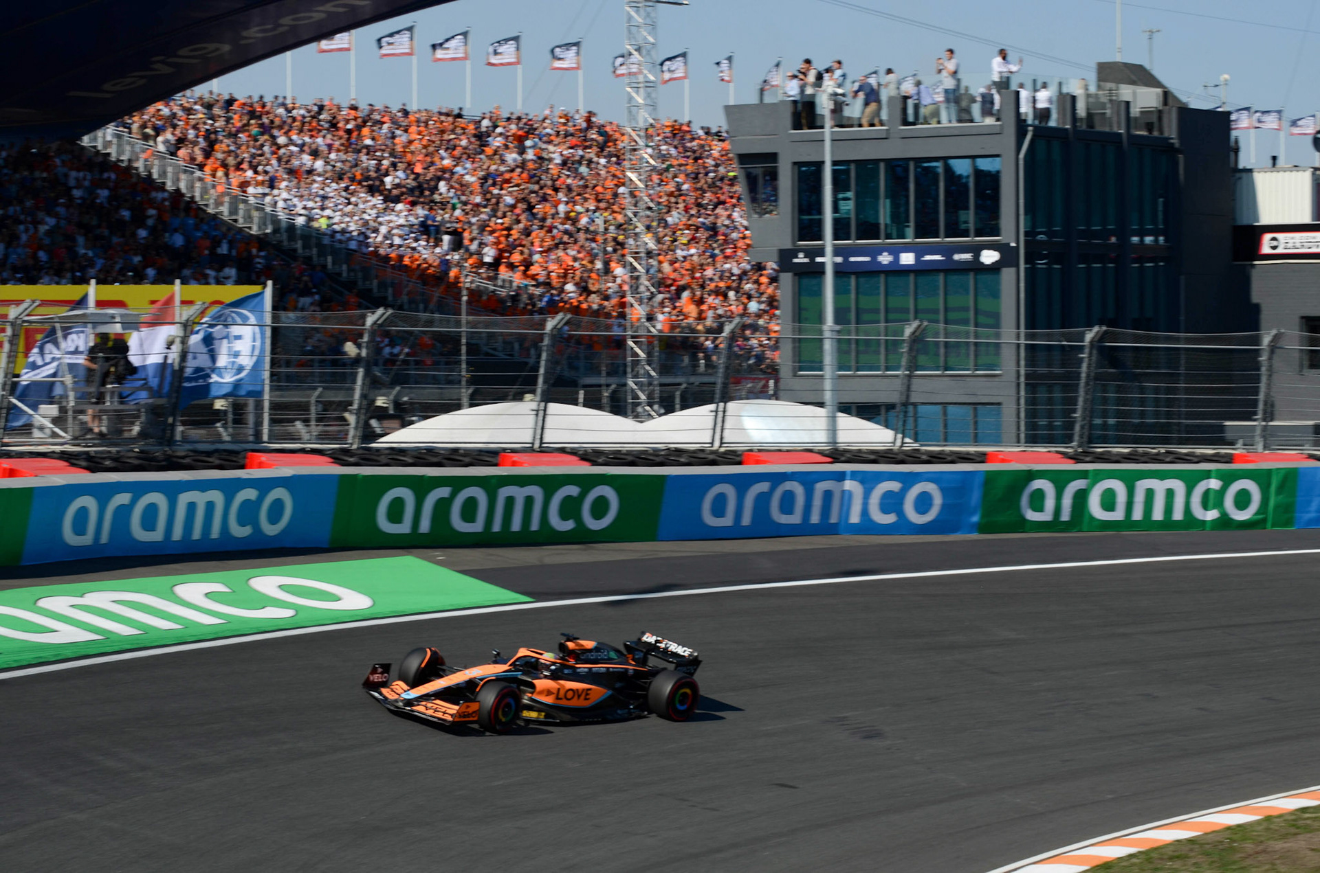 Daniel Ricciardo (GBR) McLaren; Formel 1 GP Holland Zandvoort, Samstag, 03.09.2022