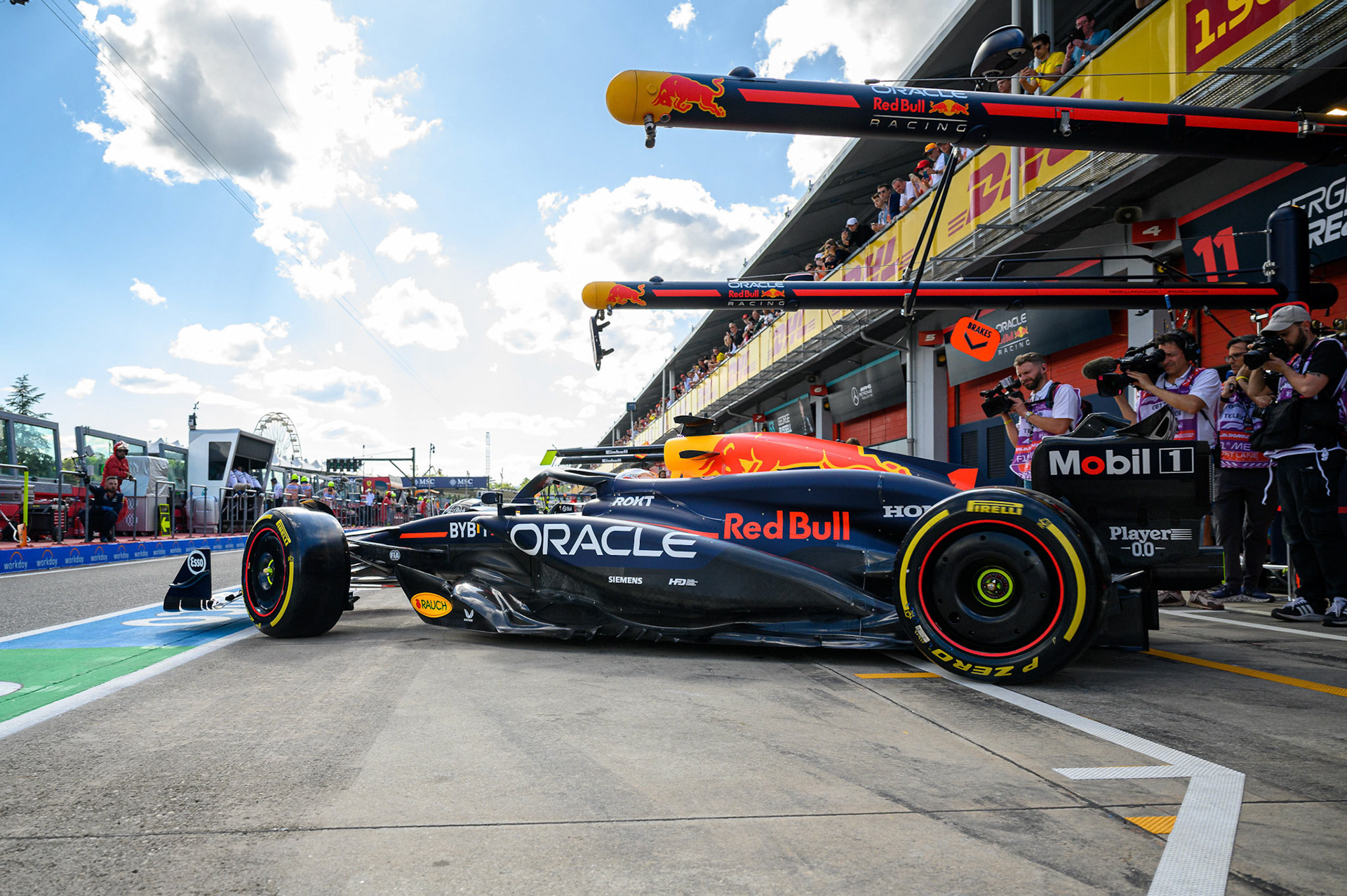 Max Verstappen #1, Oracle Red Bull Racing; F1 GP Imola / Italien Freitag, 17.05.2024