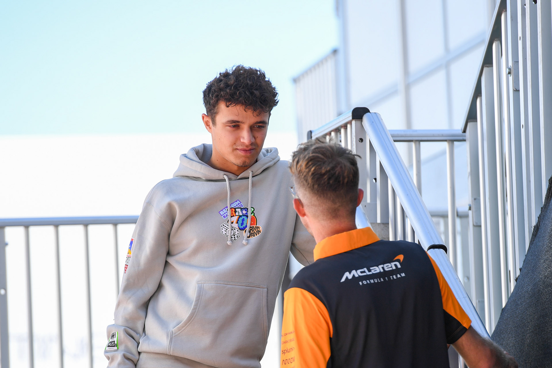 Lando Norris (GBR) McLaren F1 Team; Formel 1 GP USA Austin Texas. Donnerstag 19.10.2023