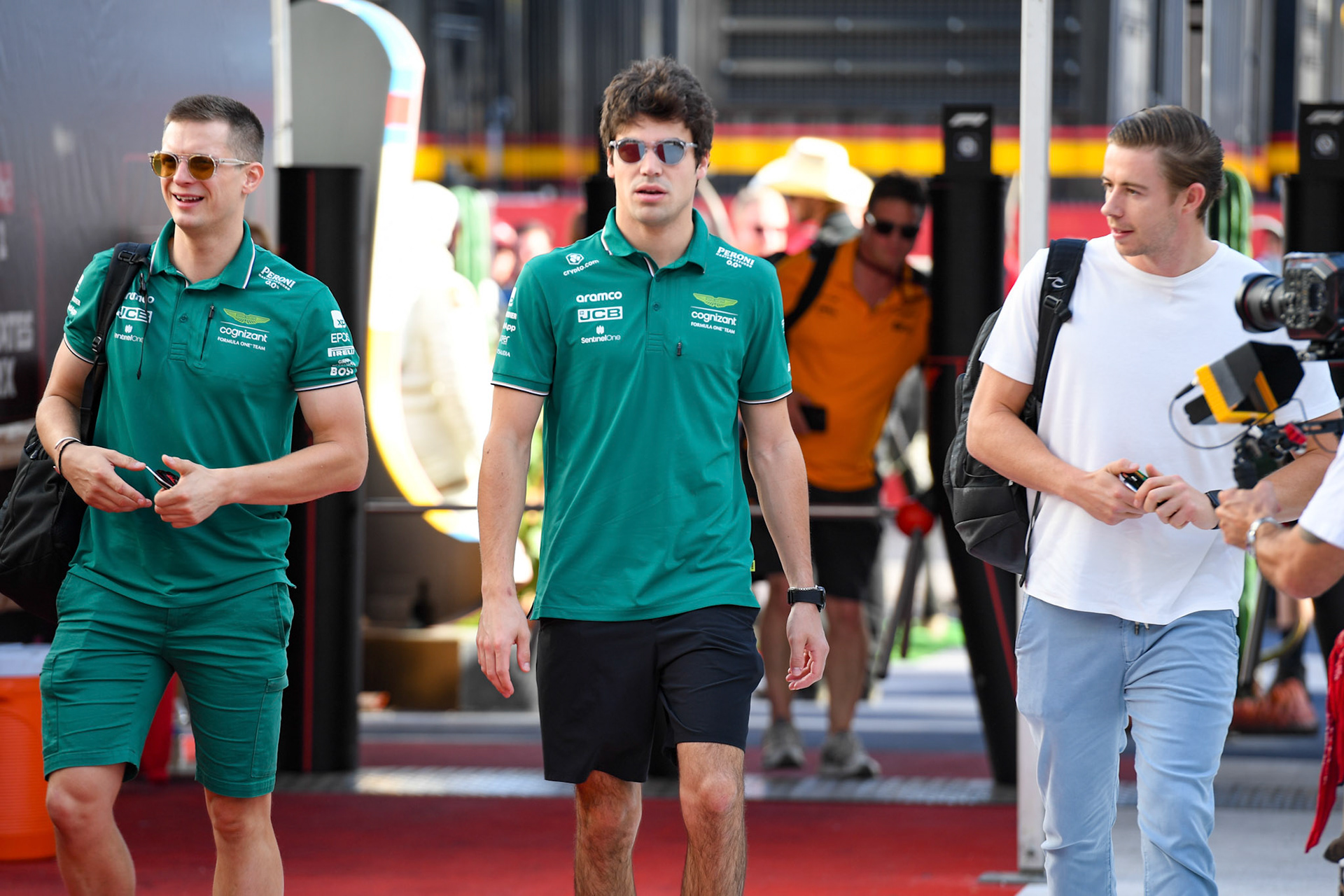 Lance Stroll (CAN) Aston Martin Formula One Team; Formel 1 GP USA Austin Texas. Sonntag 22.10.2023