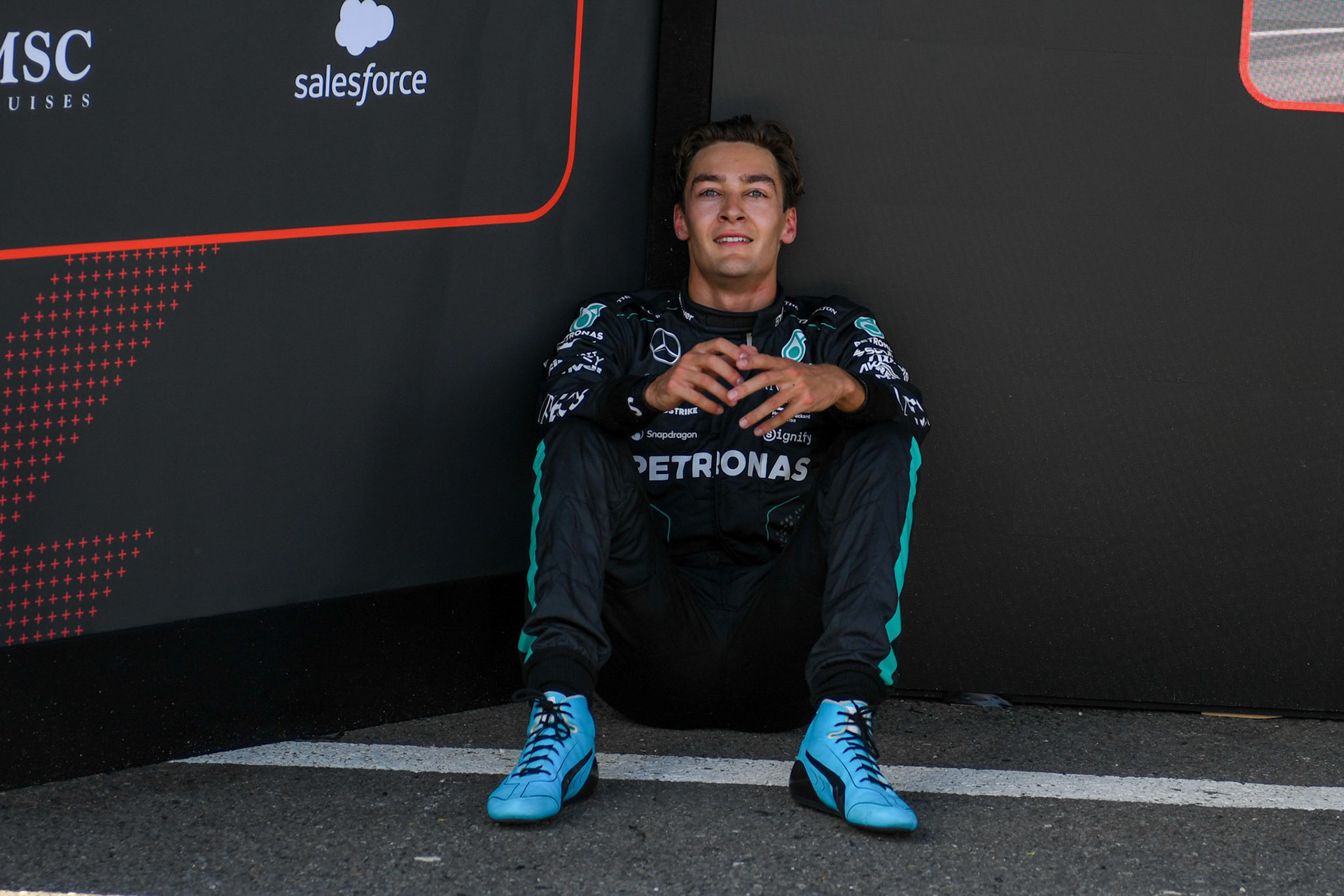 George Russell #63, Mercedes-AMG Petronas F1 Team;Formel 1 GP Spa / Belgien. Sonntag, 28.07.2024