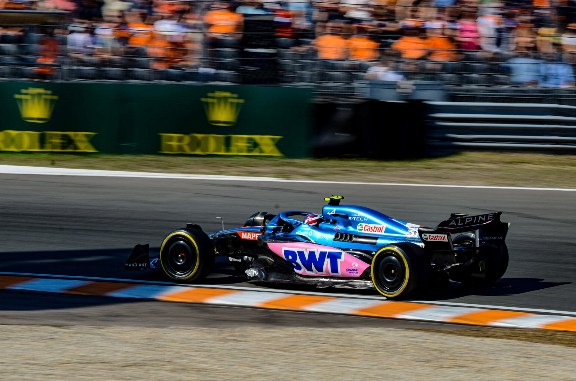 Esteban Ocon (FRA) Alpine F1 Team; Formel 1 GP Holland Zandvoort, Samstag, 03.09.2022