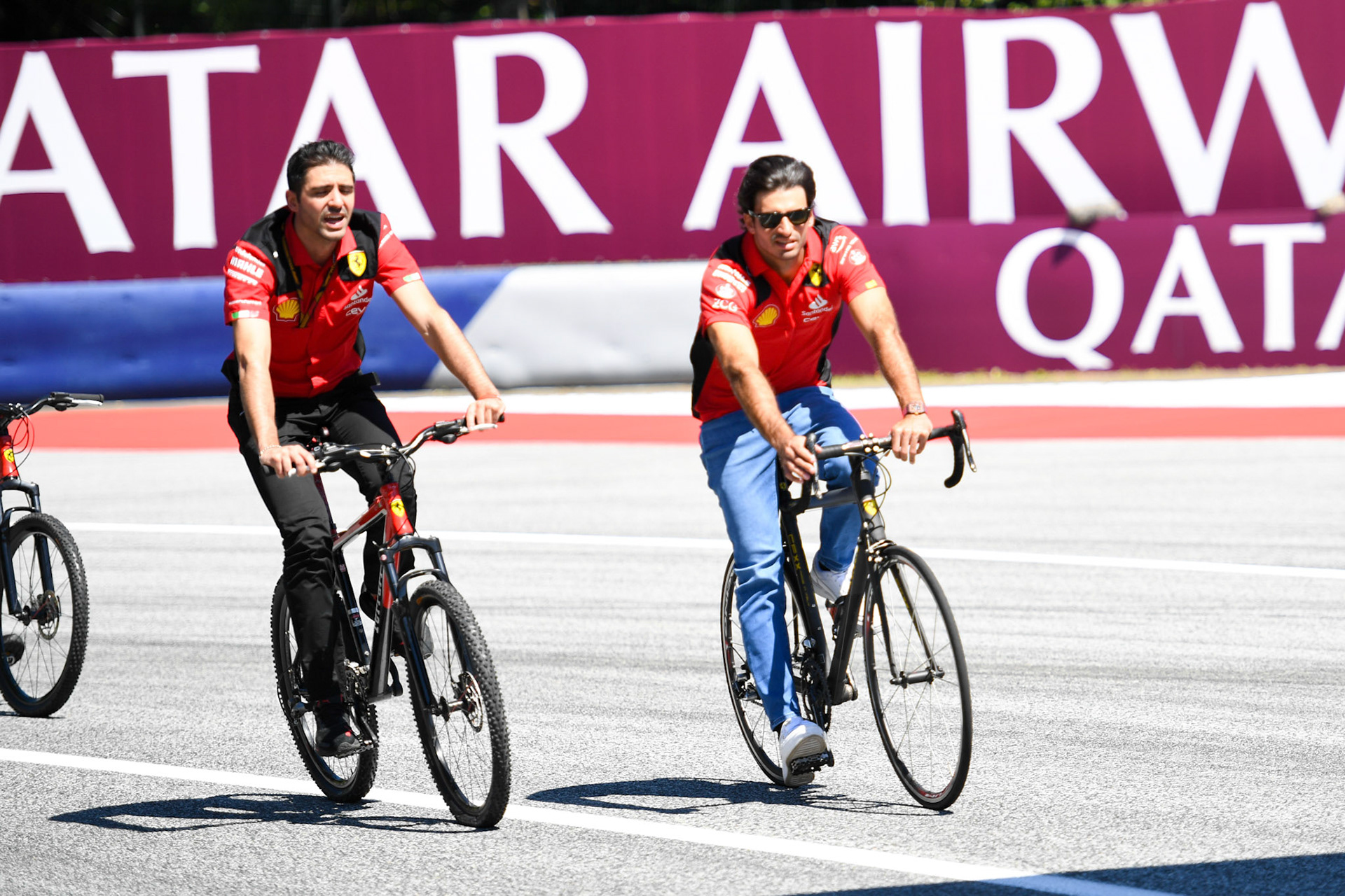 Carlos Sainz (ESP) Scuderia Ferrari; Formel 1 GP Austria / Österreich. Donnerstag 29.06.2023