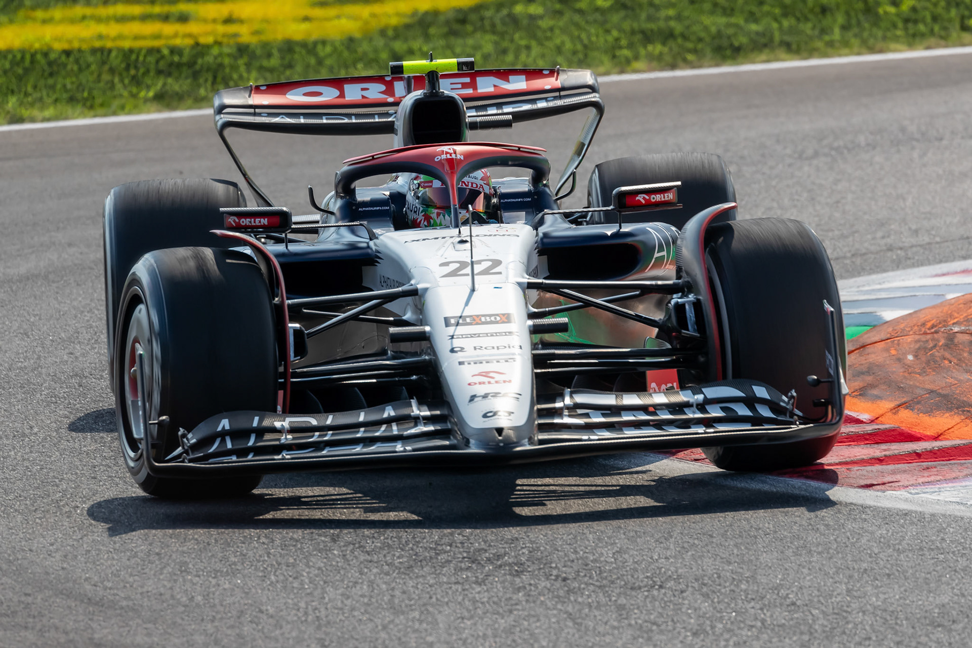Yuki Tsunoda (JPN) Scuderia Alpha Tauri;Formel 1 GP Italien / Monza. Samstag, 02.09.2023