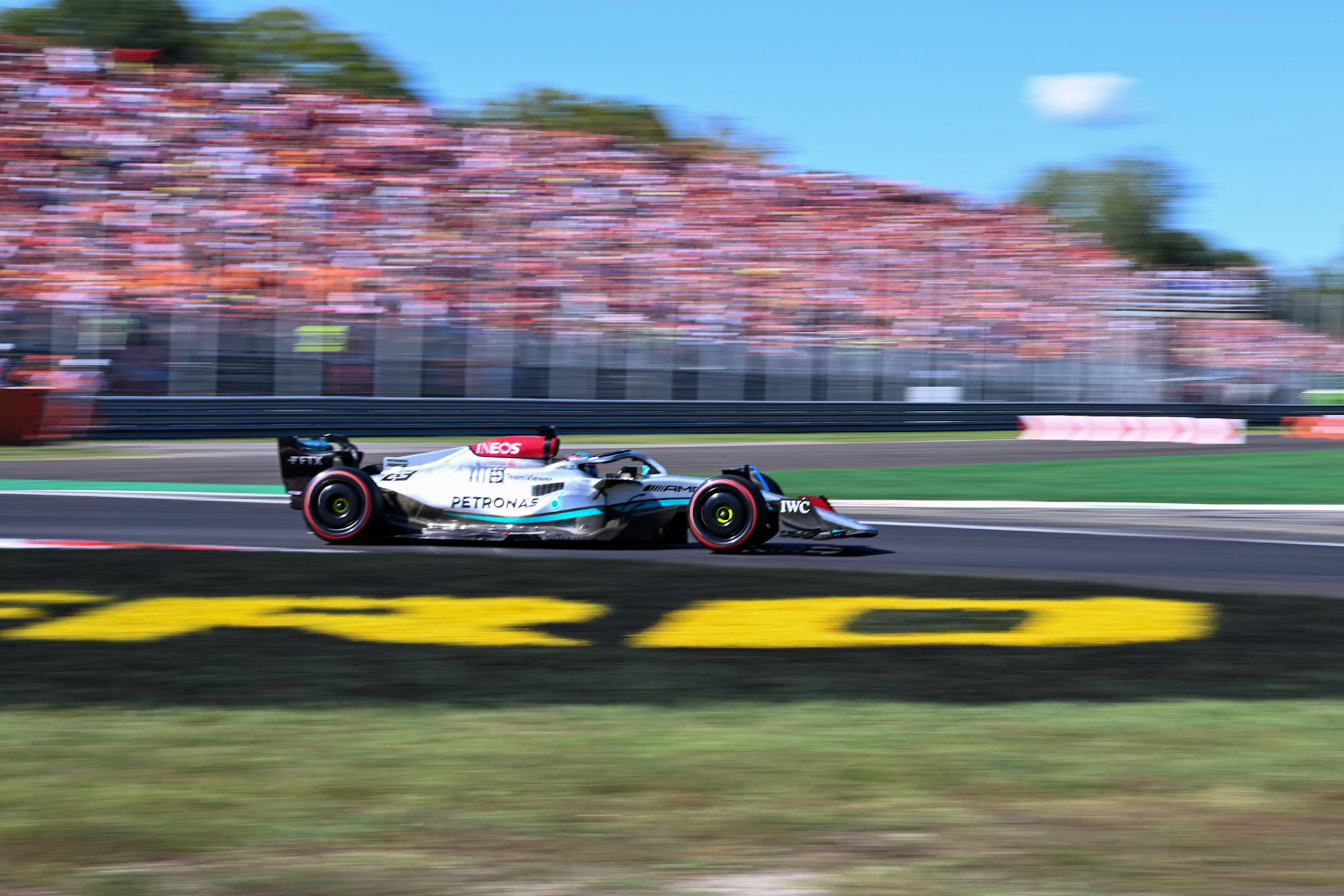 George Russell (GBR) Merceds AMG Petronas Formel 1 GP Italien Monza, Sonntag, 11.09.2022