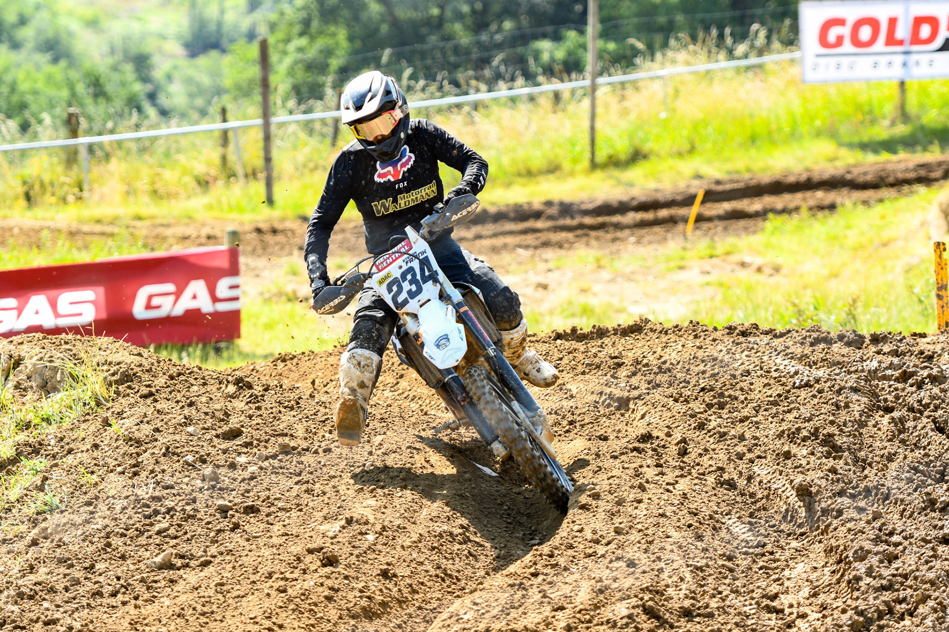 Frank Stefan, Motorrad Waldmann, Honda;ADAC MX Masters Bielstein. Samstag 17.06.2023