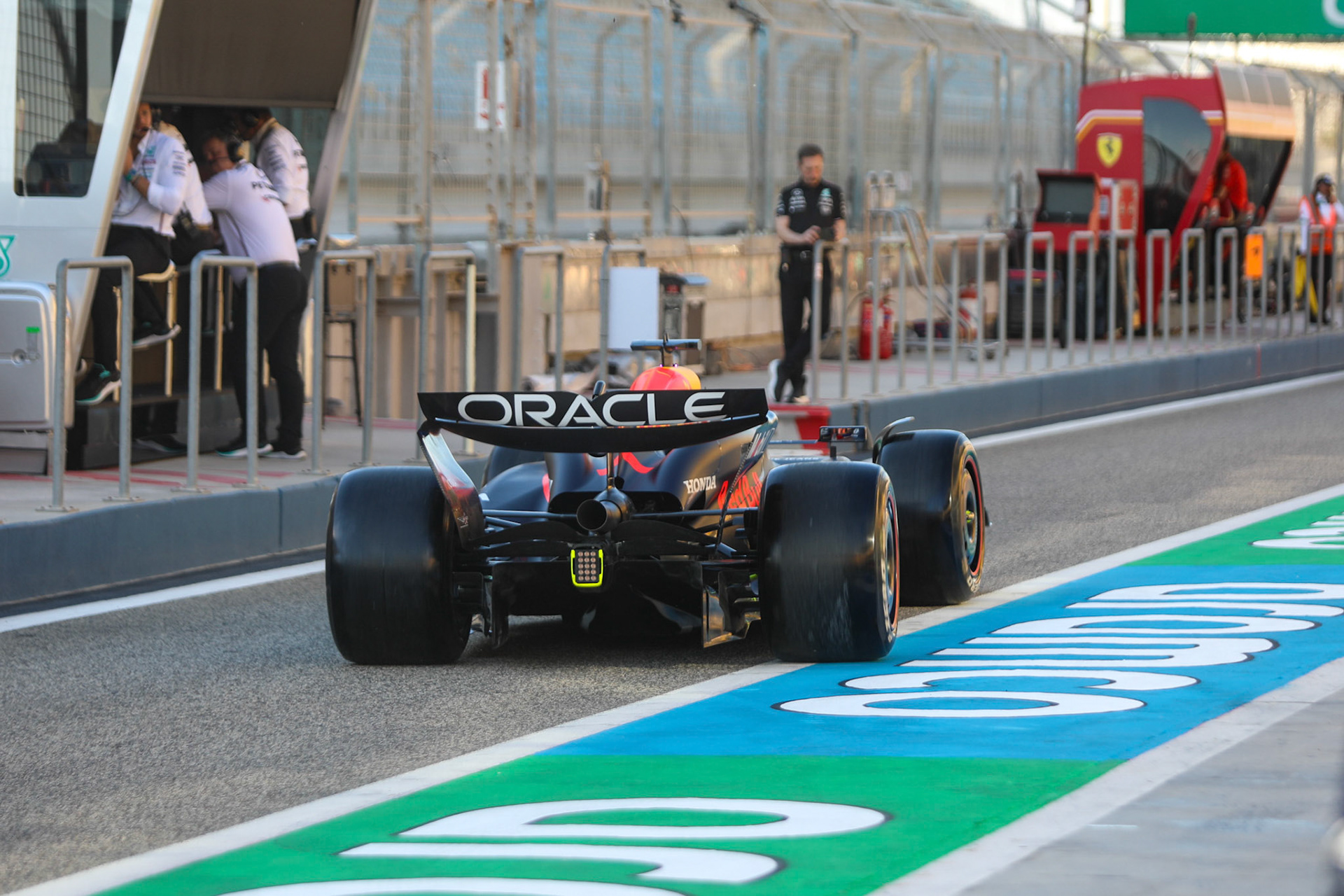 Max Verstappen #1, Oracle Red Bull Racing; Formel 1 Pre-Season Tests Bahrain. Mittwoch, 21.02.2024