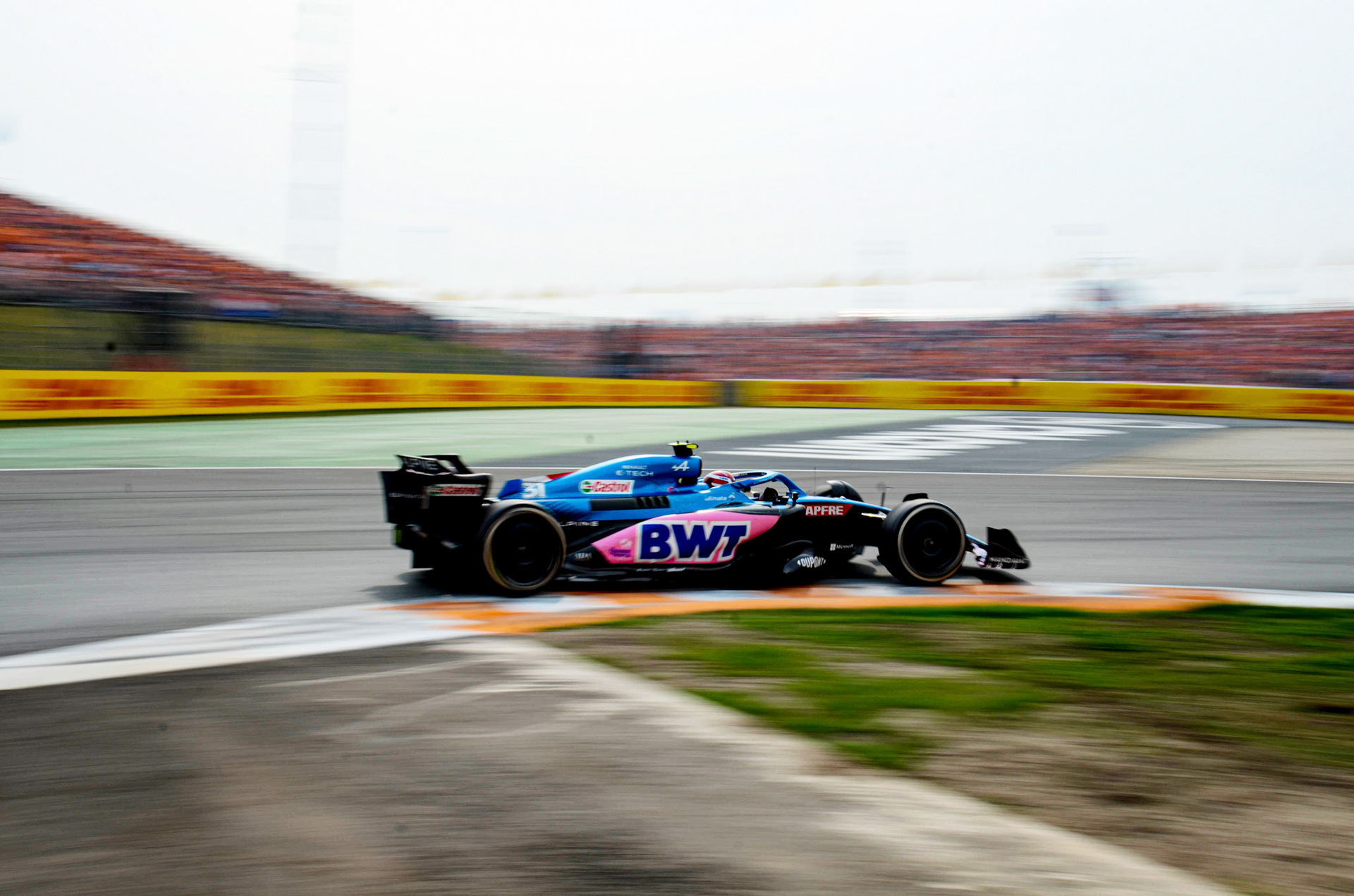 Esteban Ocon (FRA) Alpine F1 Team; Formel 1 GP Holland Zandvoort, Sonntag, 04.09.2022