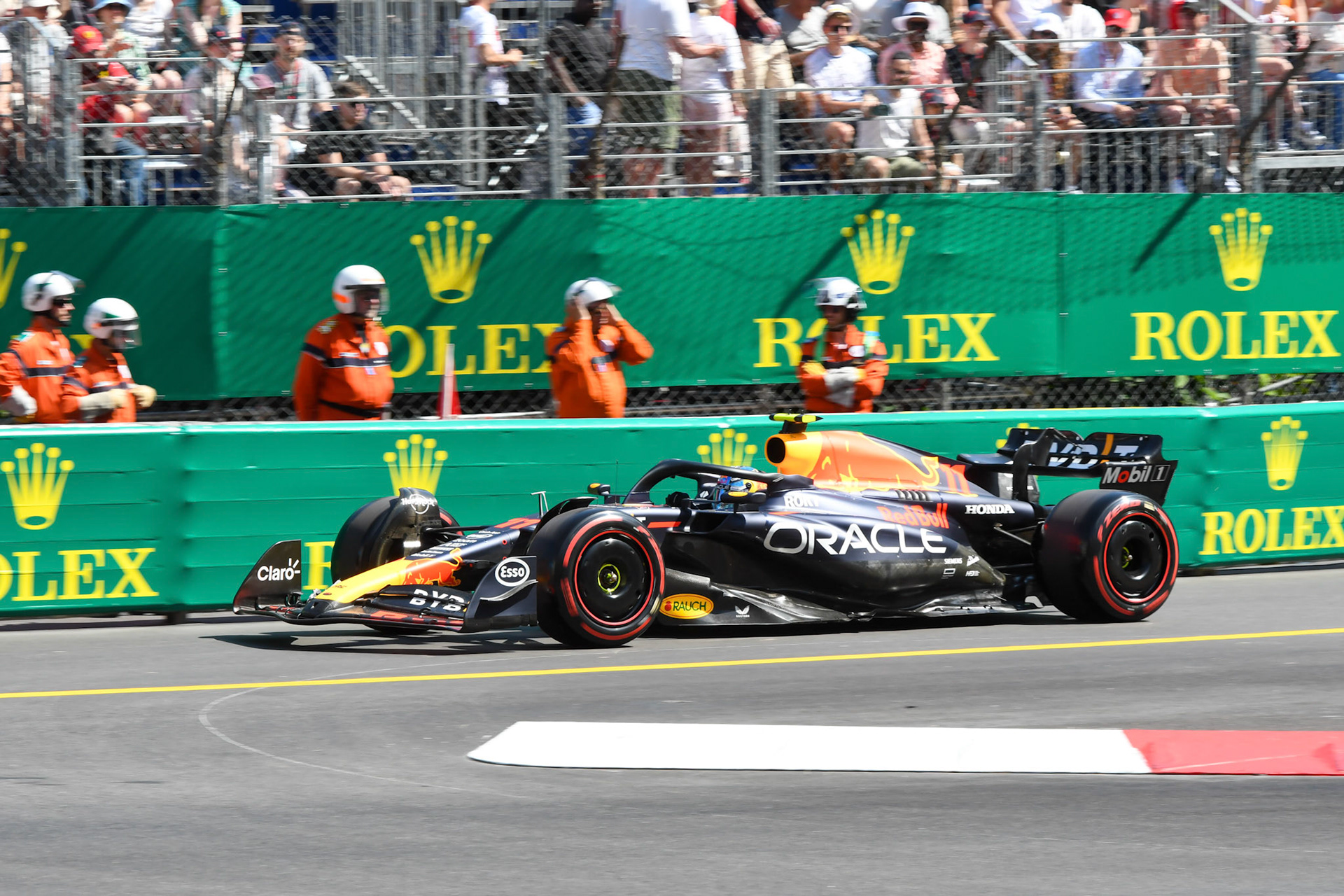 Sergio Perez (MEX) Red Bull Racing; Formel 1 GP Monaco. Samstag 27.05.2023