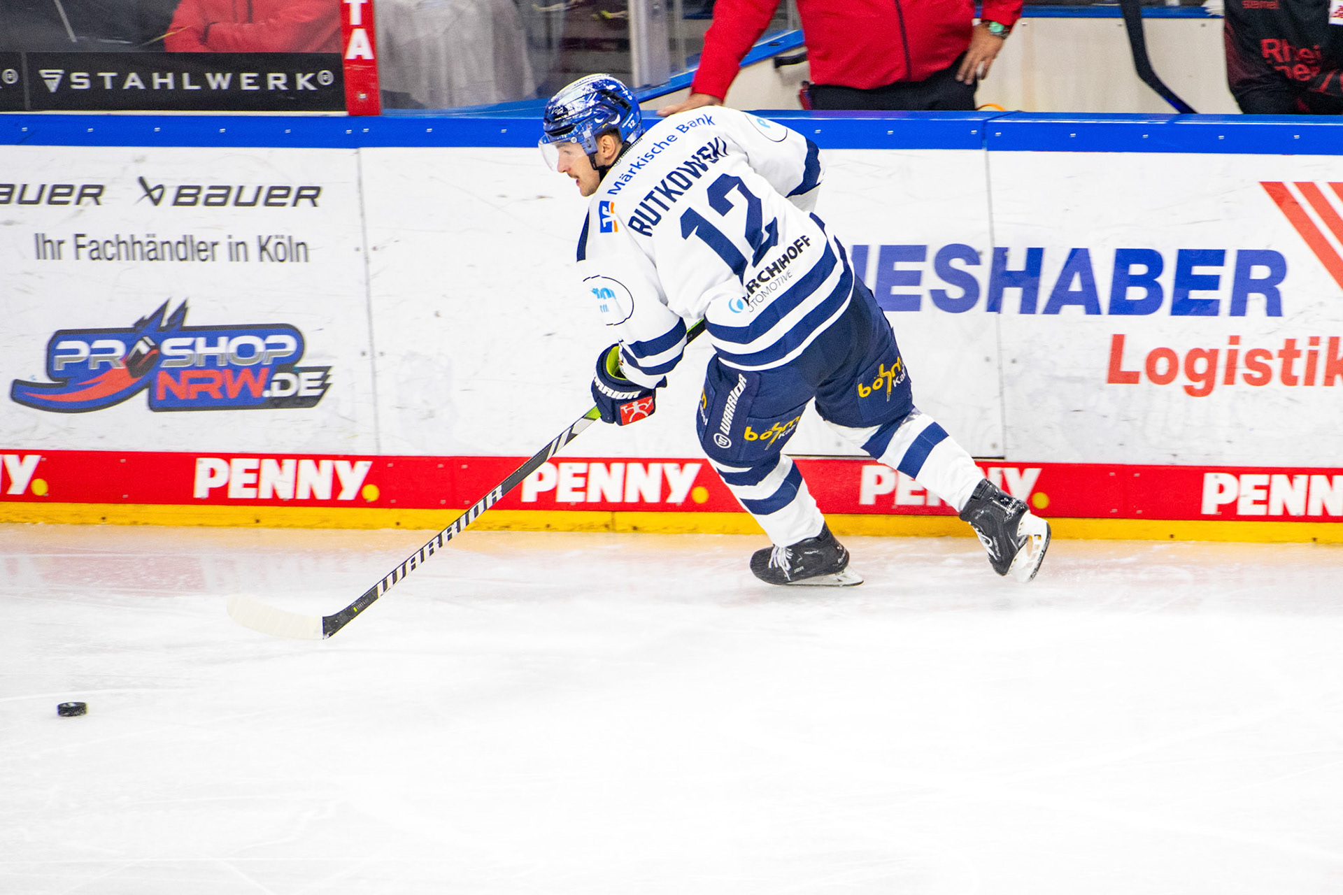 Maciej Rutkowski; DEL Kölner Haie - Iserlohn Roosters, 02.01.2024