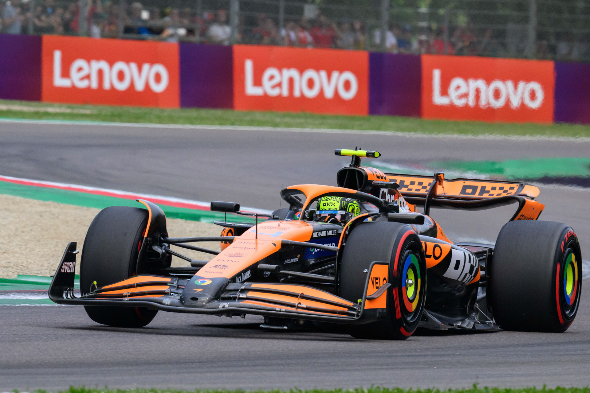 Lando Norris #4, McLaren Formula 1 Team; F1 GP Imola / Italien Sonntag, 19.05.2024