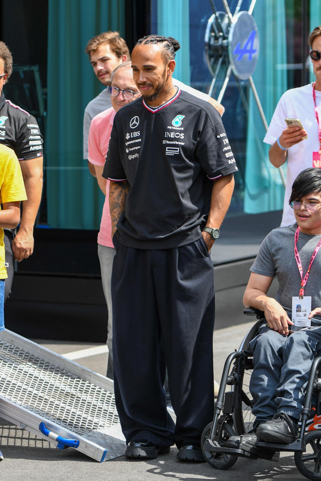 Lewis Hamilton #44, Mercedes-AMG Petronas F1 Team;Formel 1 GP Spa / Belgien. Donnerstag, 25.07.2024