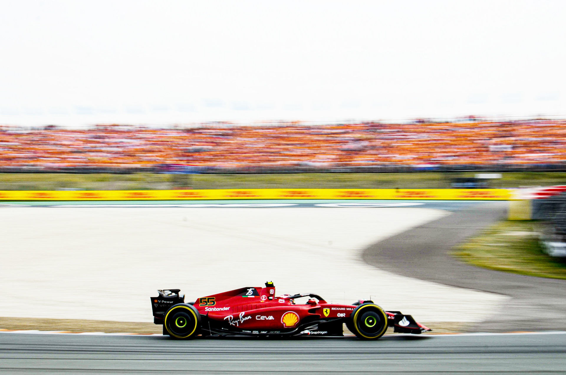 Carlos Sainz (ESP) Scuderia Ferrari; Formel 1 GP Holland Zandvoort, Sonntag, 04.09.2022