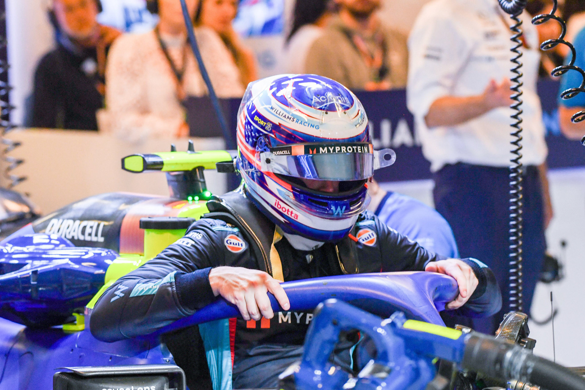 Logan Sargeant (USA) Williams Racing;Formel 1 GP Abu Dhabi. Freitag 24.11.2023