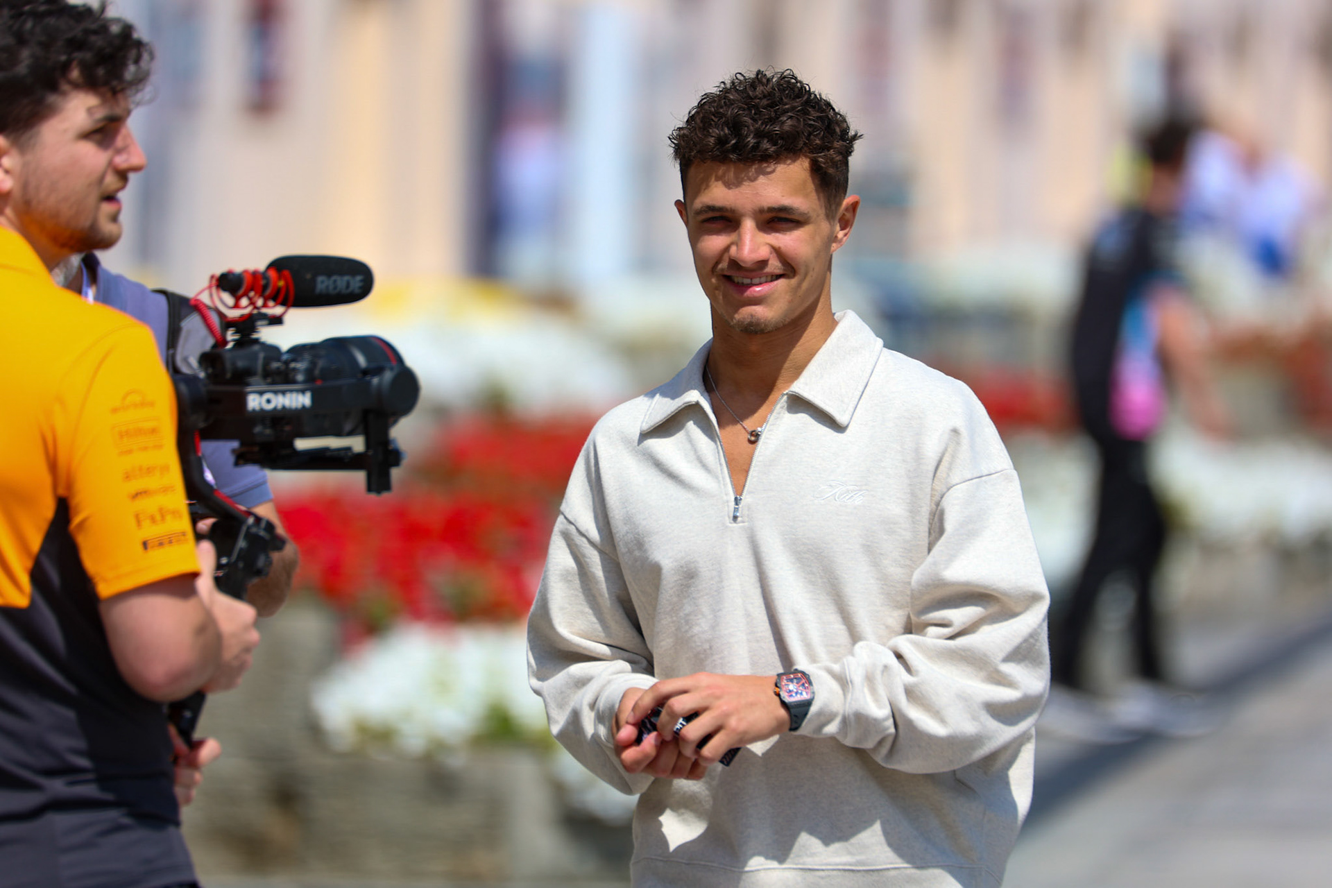 Lando Norris #4, McLaren Formula 1 Team; Formel 1 GP Bahrain. Mittwoch 28.02.2024