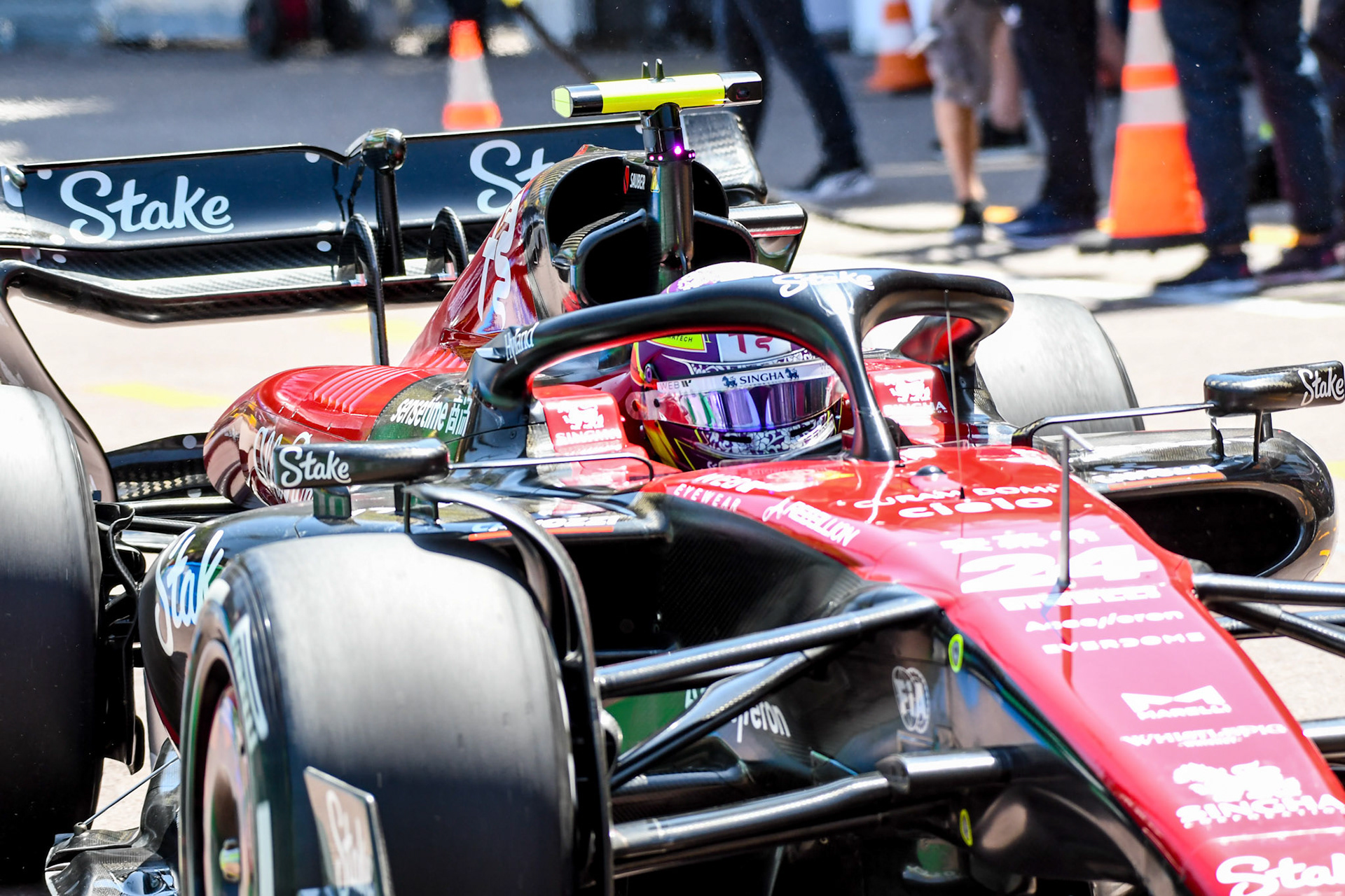 Guanyu Zhou (CHN) Alfa Romeo F1 Team; Formel 1 GP Monaco. Freitag 26.05.2023