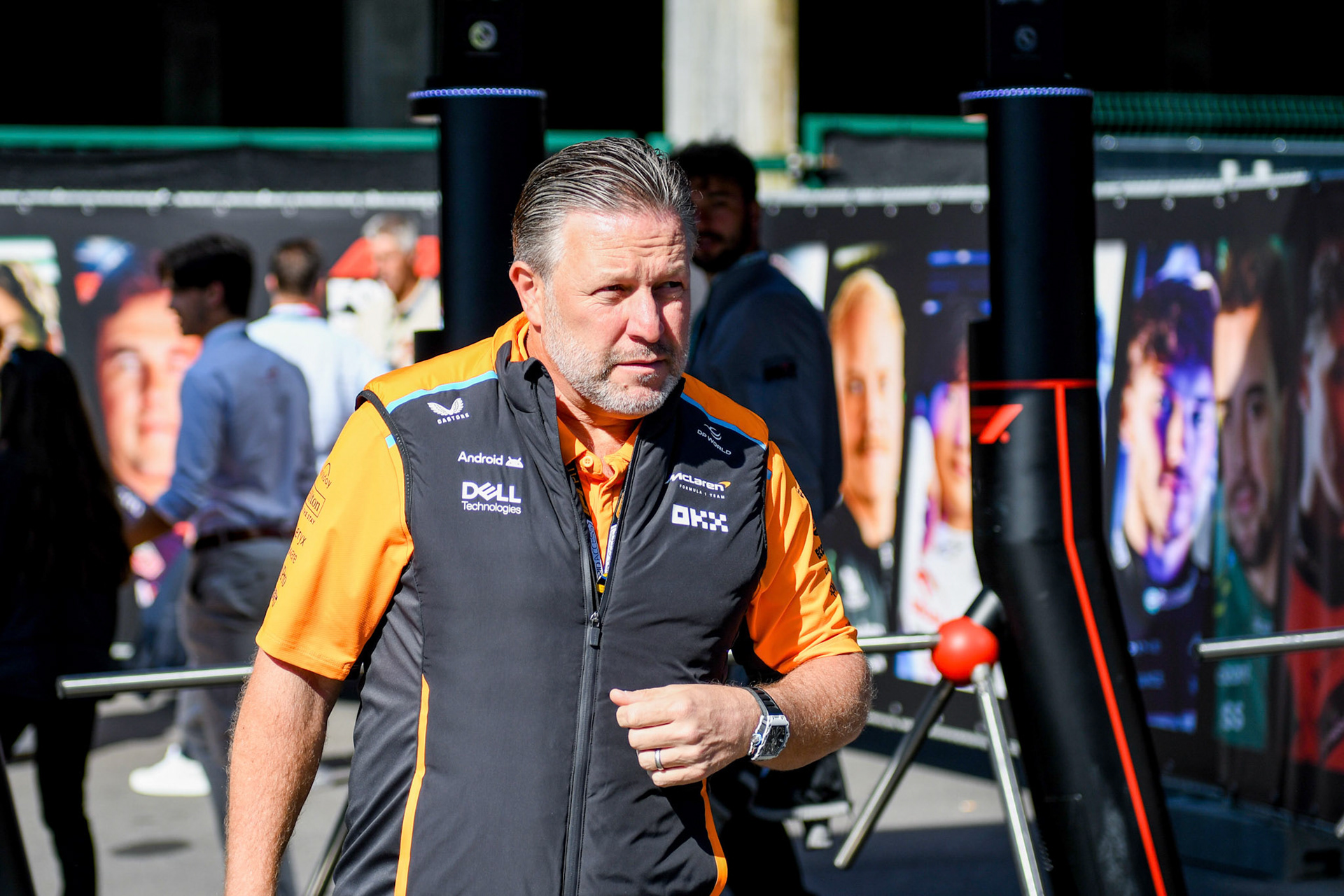 Zak Brown, Teamchef McLaren Formula 1 Team;Formel 1 GP Spa / Belgien. Sonntag, 28.07.2024